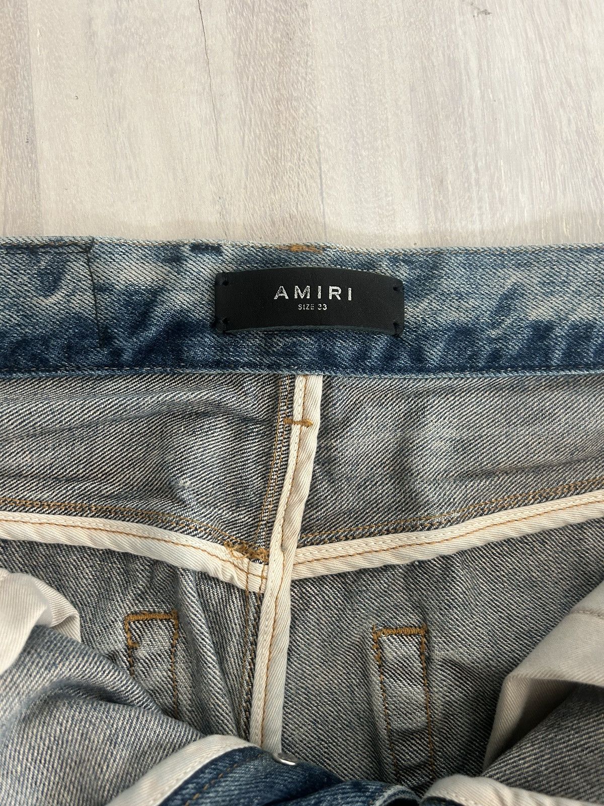Amiri Amiri Straight Leg Faded Size 33 Size US 33 - 5 Thumbnail