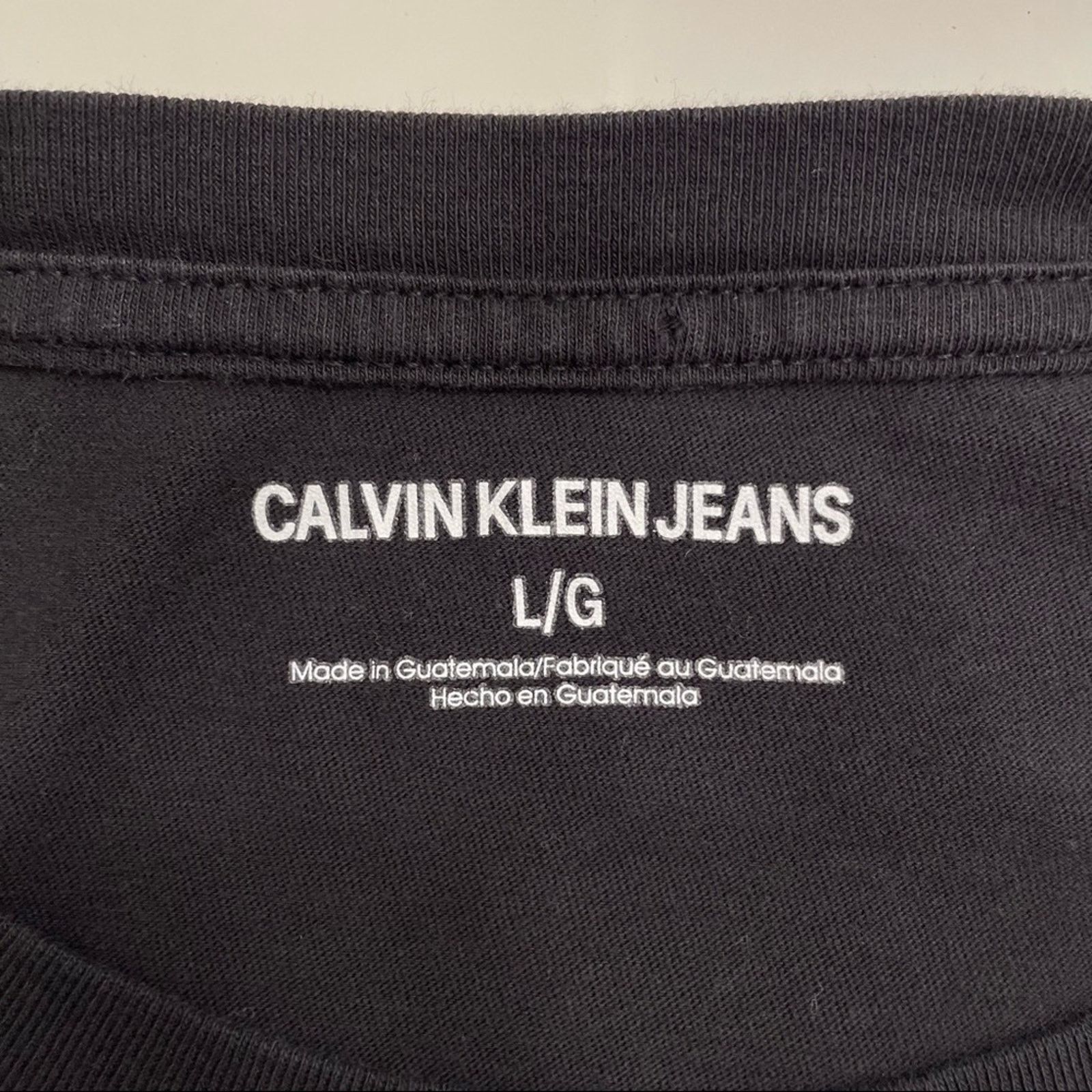 Calvin Klein Calvin Klein Logo Tee L Size US L / EU 52-54 / 3 - 8 Thumbnail