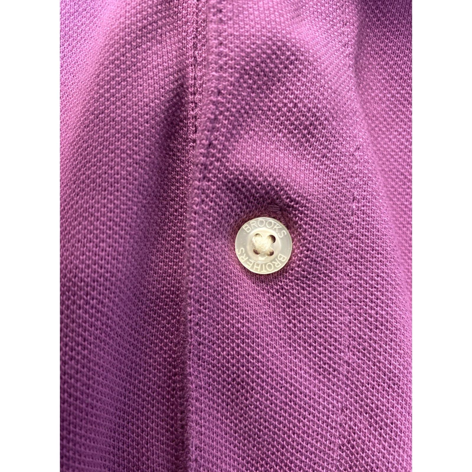 Brooks Brothers Brooks Brothers 1818 Cotton Polo Shirt XL Light Purple Slim Casual Mens Size US XL / EU 56 / 4 - 6 Thumbnail