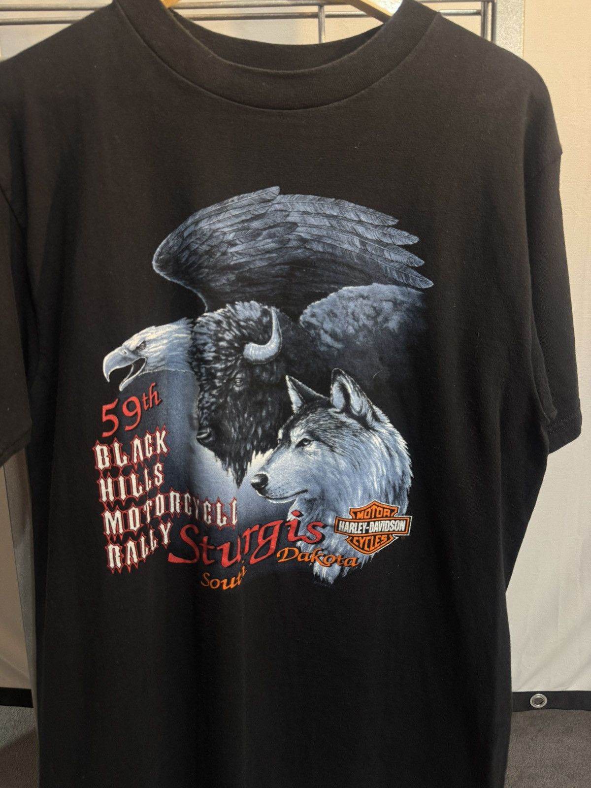 Harley Davidson Vintage 1999 Harley Davidson Tee Shirt Size US L / EU 52-54 / 3 - 2 Thumbnail