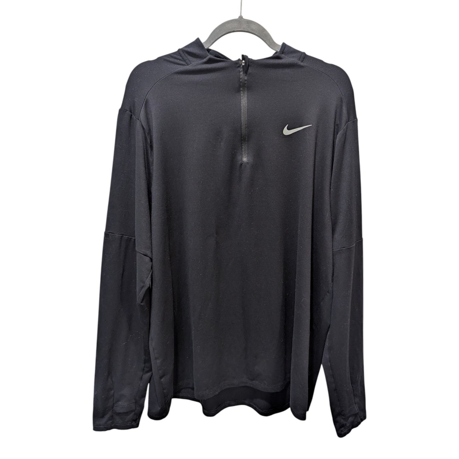 Nike Nike Running Black Dri-Fit Element Quarter Zip Sweatshirt XL Size US XL / EU 56 / 4 - 3 Thumbnail