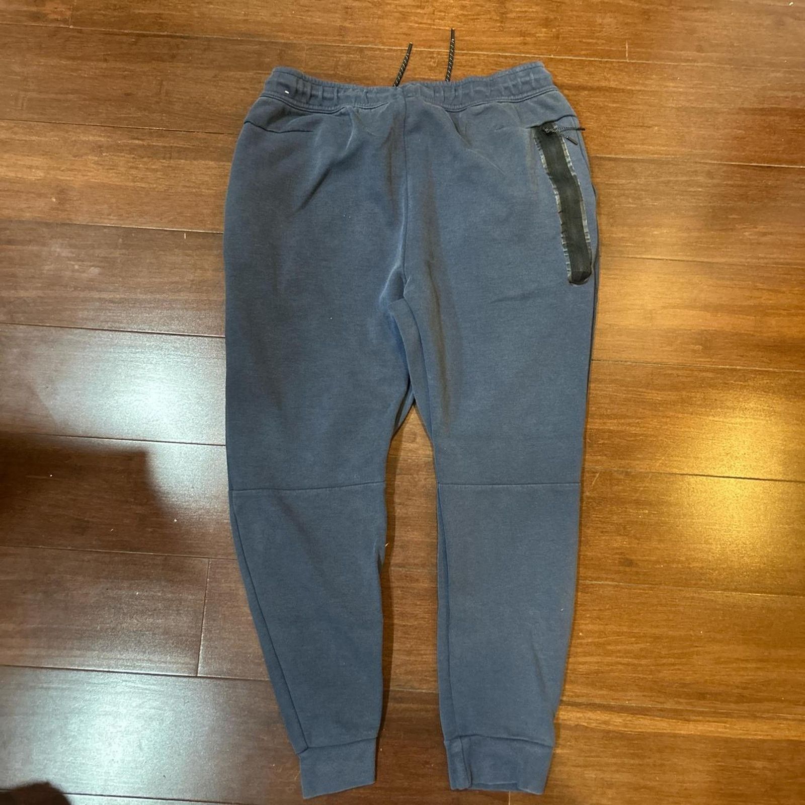 Nike Navy blue nike tech pants Size US 32 / EU 48 - 2 Thumbnail