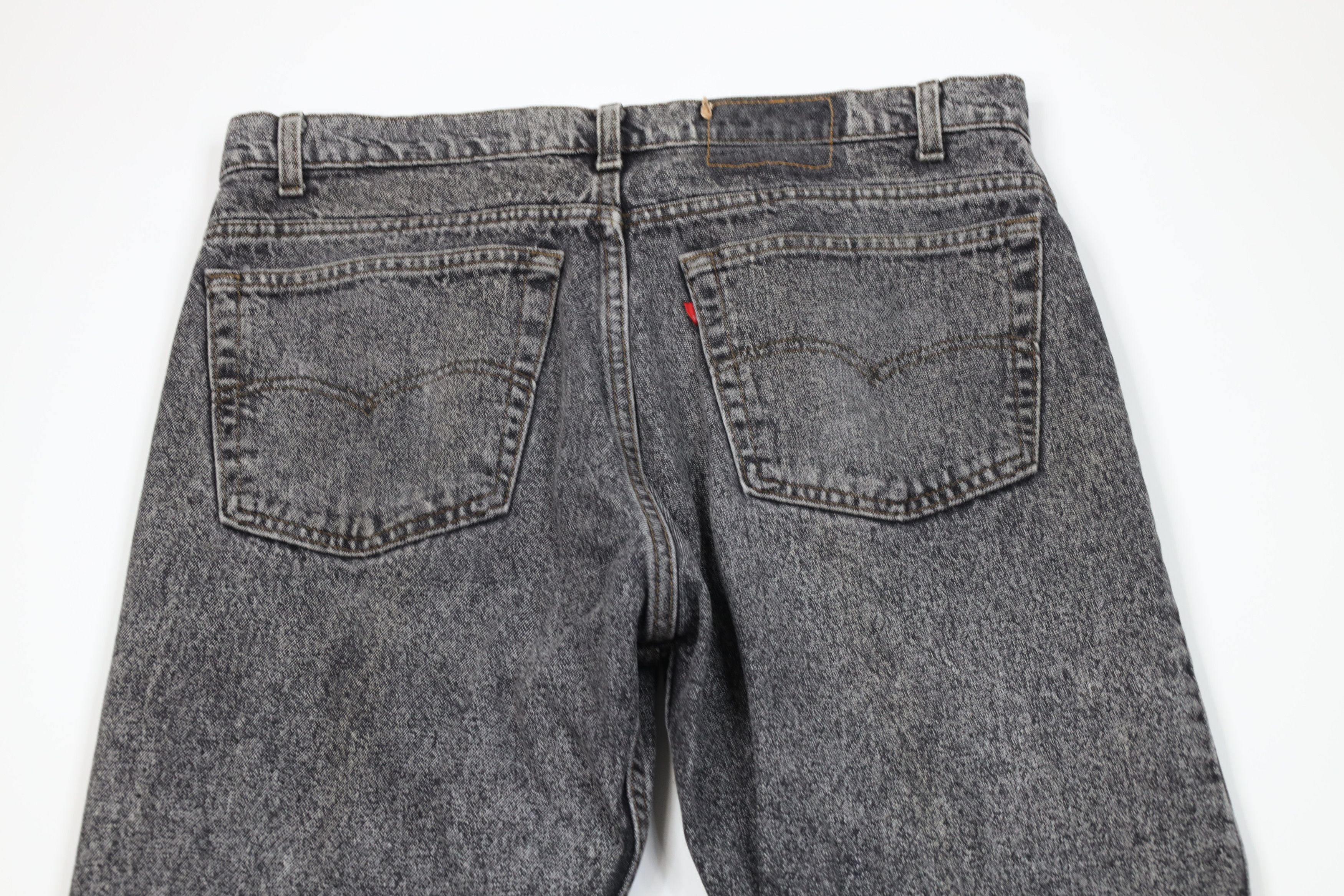 Levi's Vintage 80s Levis 505 Wash Regular Straight Leg Jeans USA Size US 38 / EU 54 - 11 Thumbnail