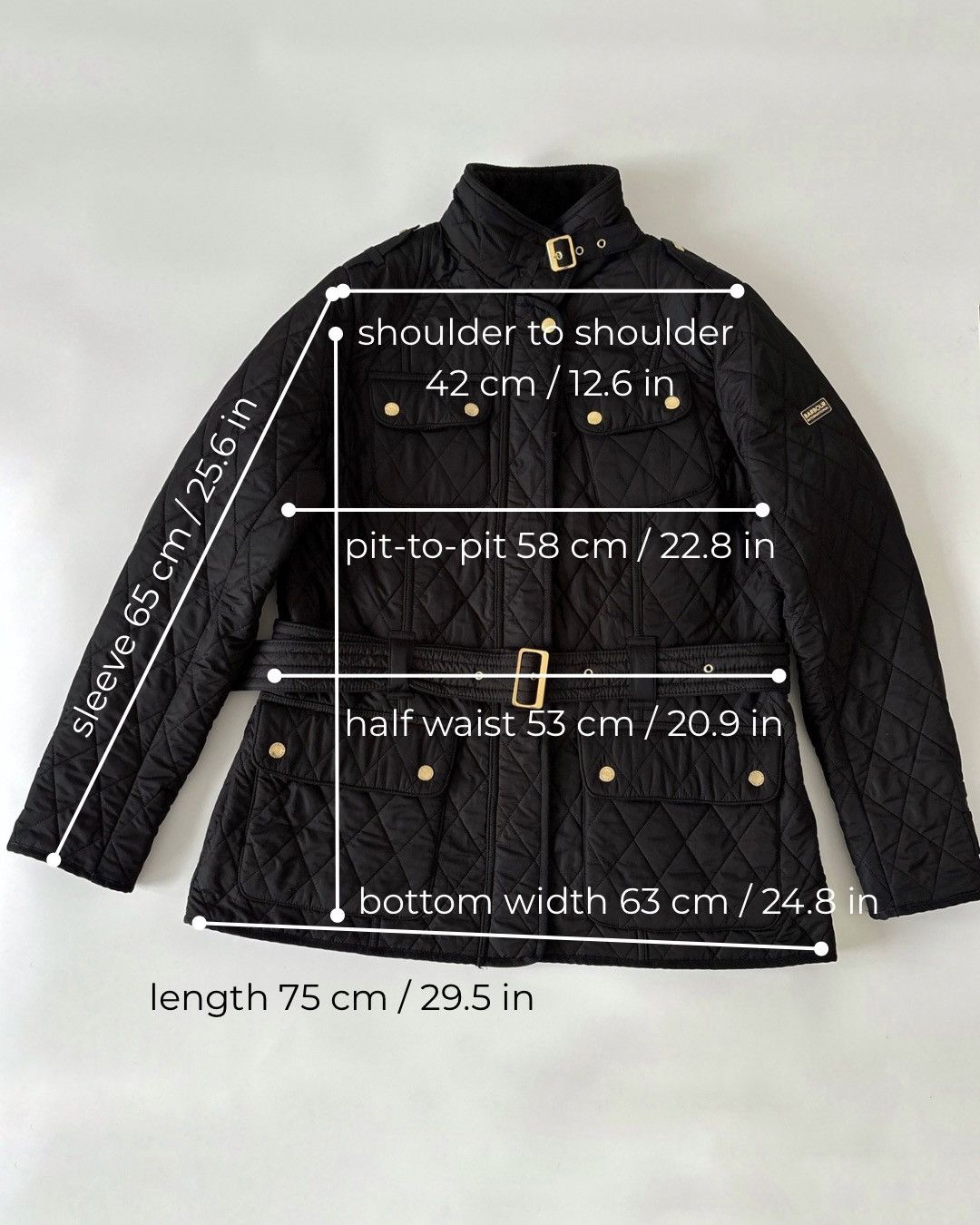 Barbour Barbour International Tourer Polarquilt Black Jacket 14 XXL Size XXL / US 16-18 / IT 52-54 - 11 Thumbnail