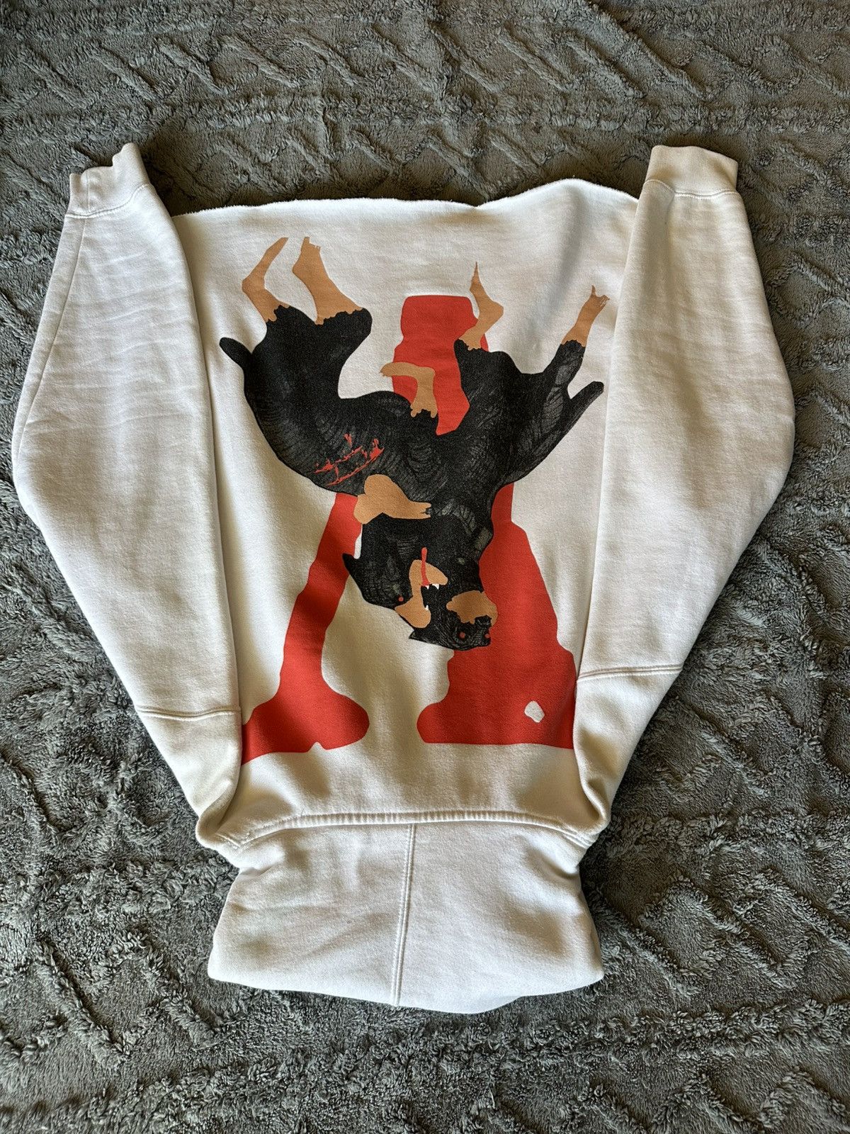 City Morgue × Vlone City Morgue x Vlone Dogs Hoodie Size US M / EU 48-50 / 2 - 14 Thumbnail