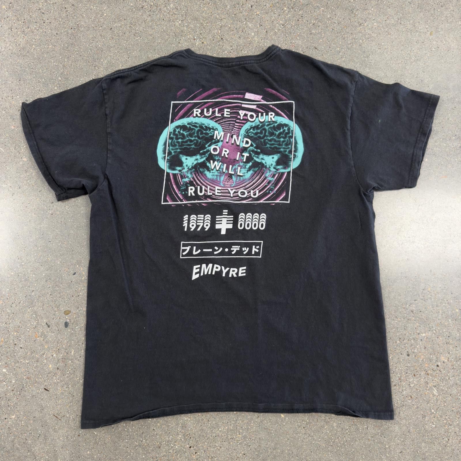 Empyre Vtg Empyre x Skategang Rule Your Mind T-Shirt L Size US L / EU 52-54 / 3 - 6 Thumbnail