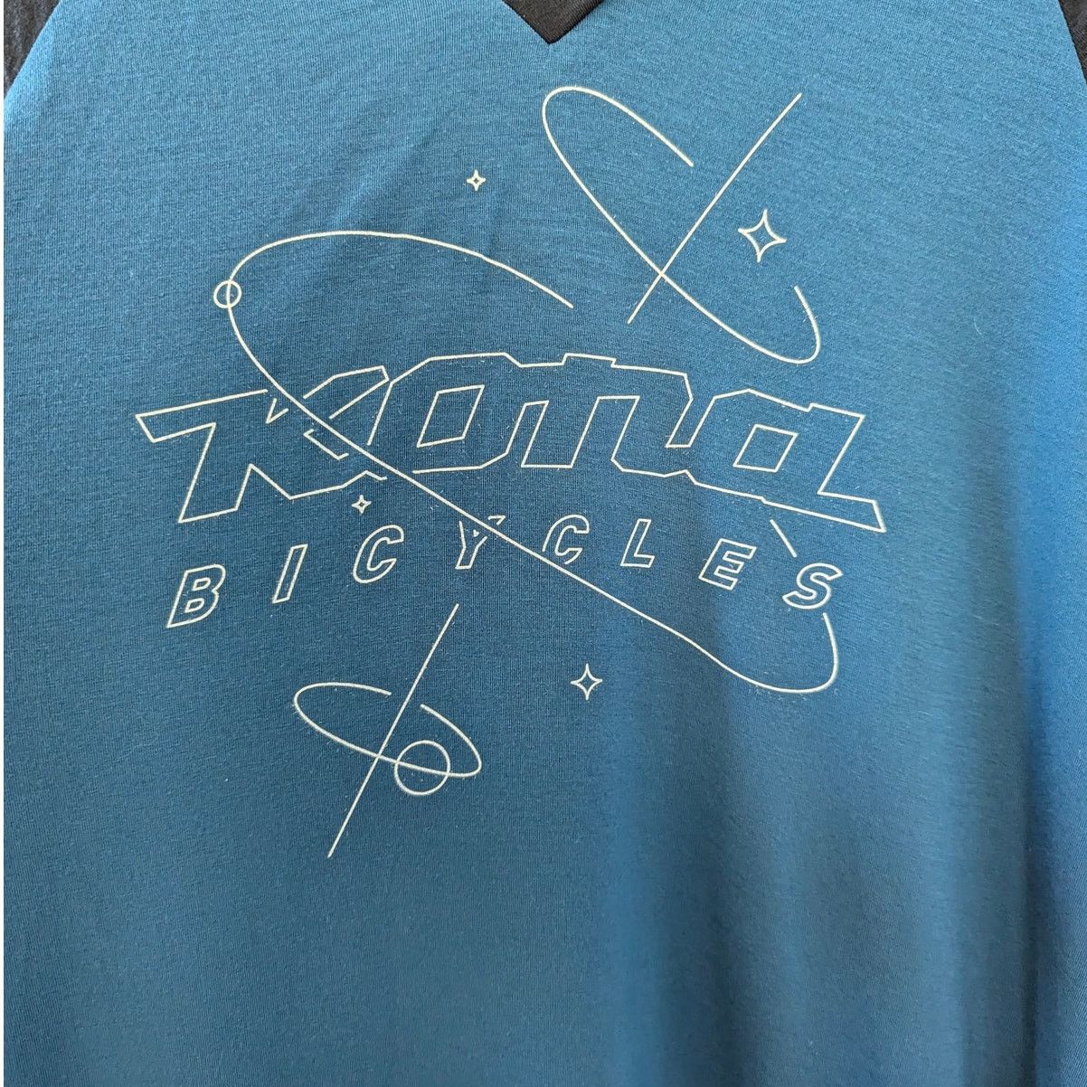 Other Unisex Kona Bicycle Orrery Tech Blue Raglan T-Shirt Large Size US L / EU 52-54 / 3 - 6 Thumbnail