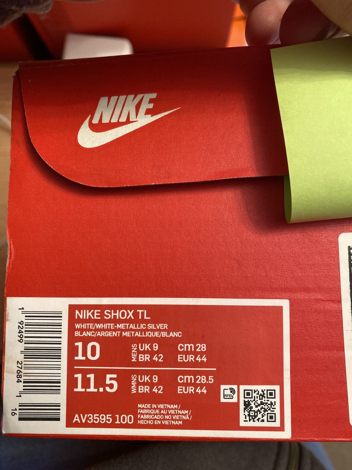 Nike × Skepta × White's Boots NikeLab Shox TL Skepta Tn Size US 10 / EU 43 - 12 Thumbnail