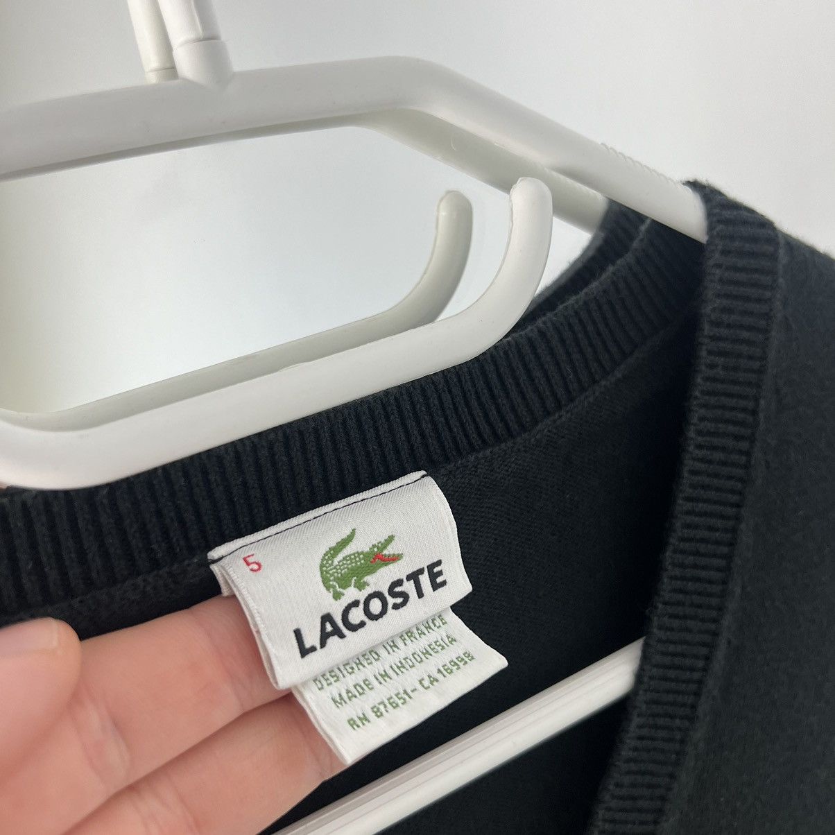 Lacoste Vintage Y2K Lacoste Luxury Vest Streetwear Style Size US L / EU 52-54 / 3 - 3 Thumbnail