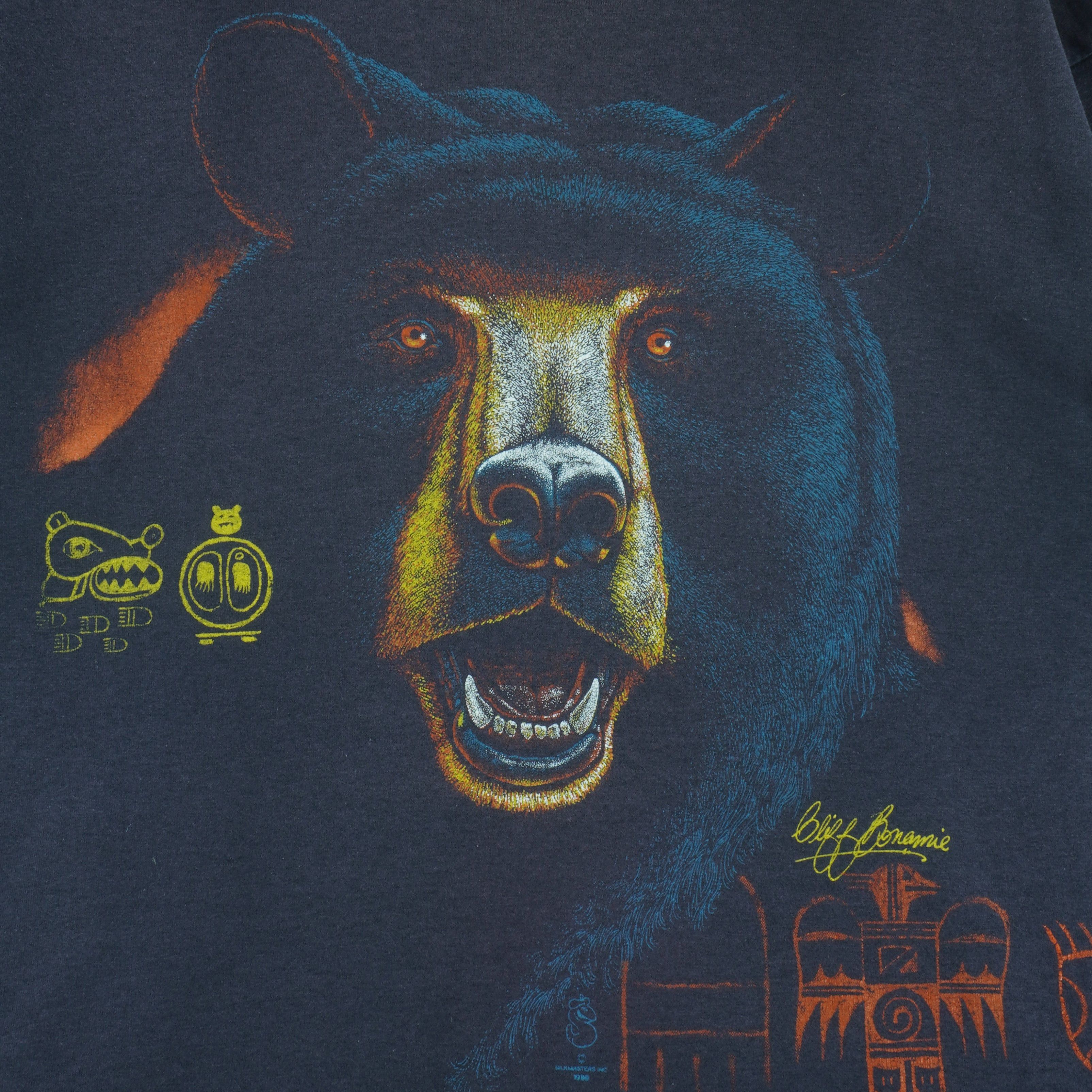 Hanes Vintage - Bears Paradise, Michigan T-Shirt 1989 X-Large Size US XL / EU 56 / 4 - 3 Thumbnail