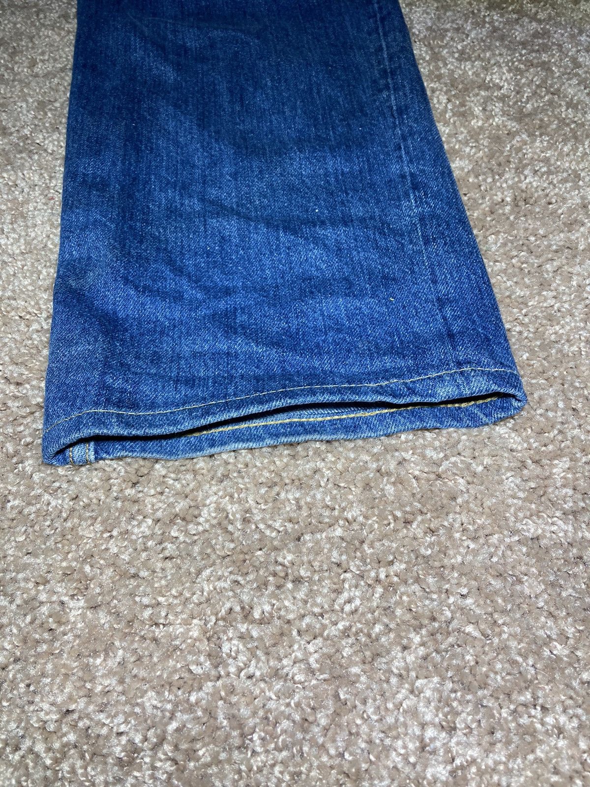 Martine Rose SS18 Martine Rose Boss Logo Extended Jeans 2018 MR Indigo 90 Size US 30 / EU 46 - 6 Thumbnail