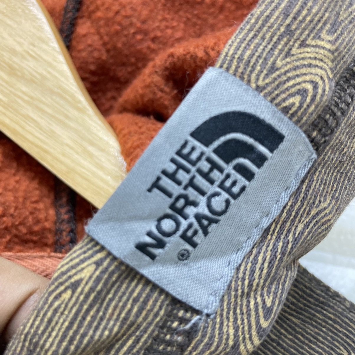 The North Face 💥Vintage TNF The North Face Wood Grain Bamboo Zip Up Size US M / EU 48-50 / 2 - 12 Thumbnail