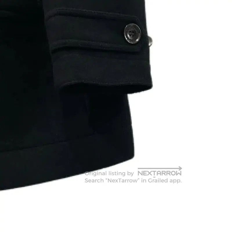 Burberry Burberry Black Wool Women's Trench Coat. Size L / US 10 / IT 46 - 5 Thumbnail