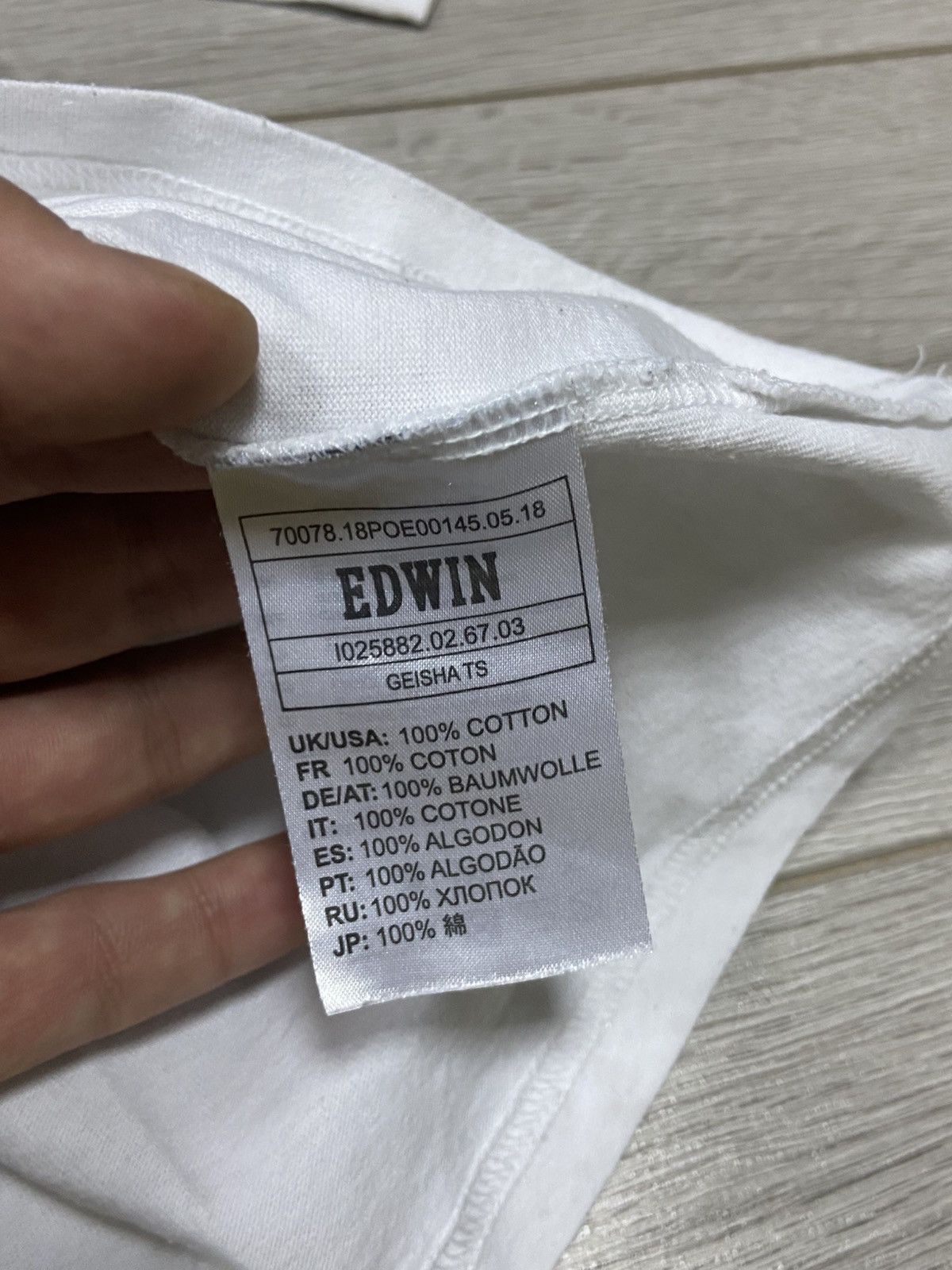 Edwin Edwin geisha big print T-shirt Japan brand Size US S / EU 44-46 / 1 - 7 Thumbnail