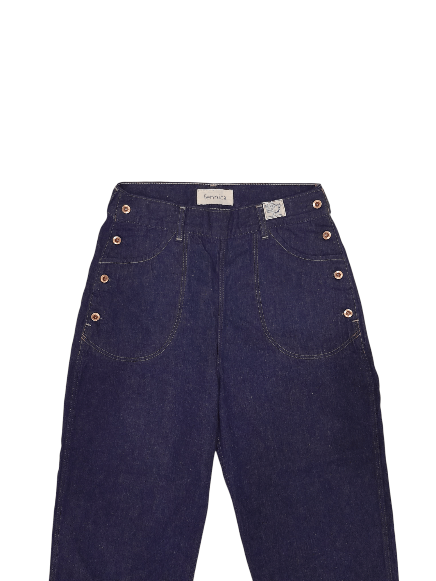 Orslow Orslow Fennica Scandinavian Style Denim Indigo (F536) W27 Size US 27 - 6 Thumbnail