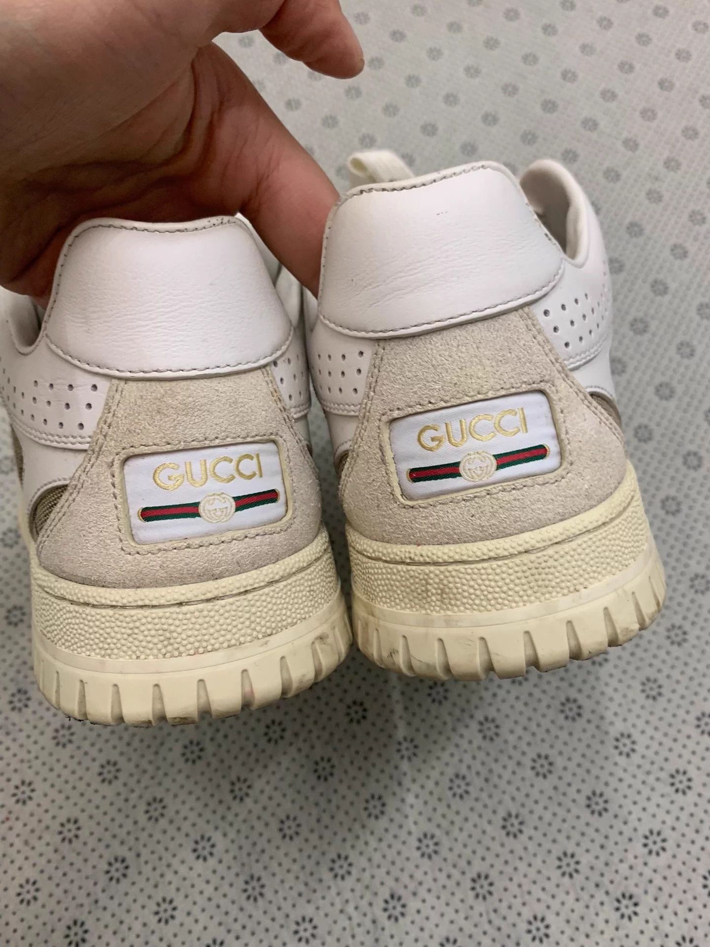 Gucci Gucci GG Supreme colorblock sneakers women's 37.5 Size US 6.5 / IT 36.5 - 3 Thumbnail