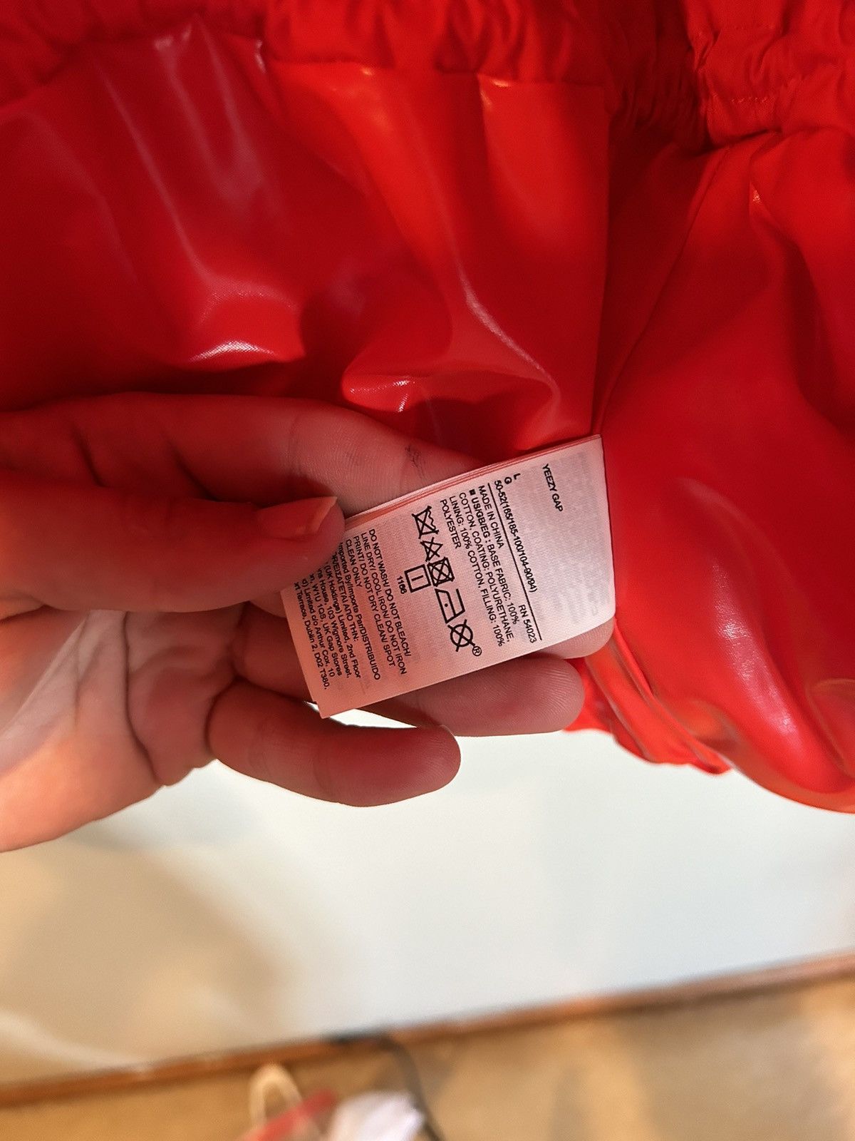 Gap × Kanye West × Yeezy Yeezy Gap Round Jacket Red SS22 Size US L / EU 52-54 / 3 - 4 Thumbnail