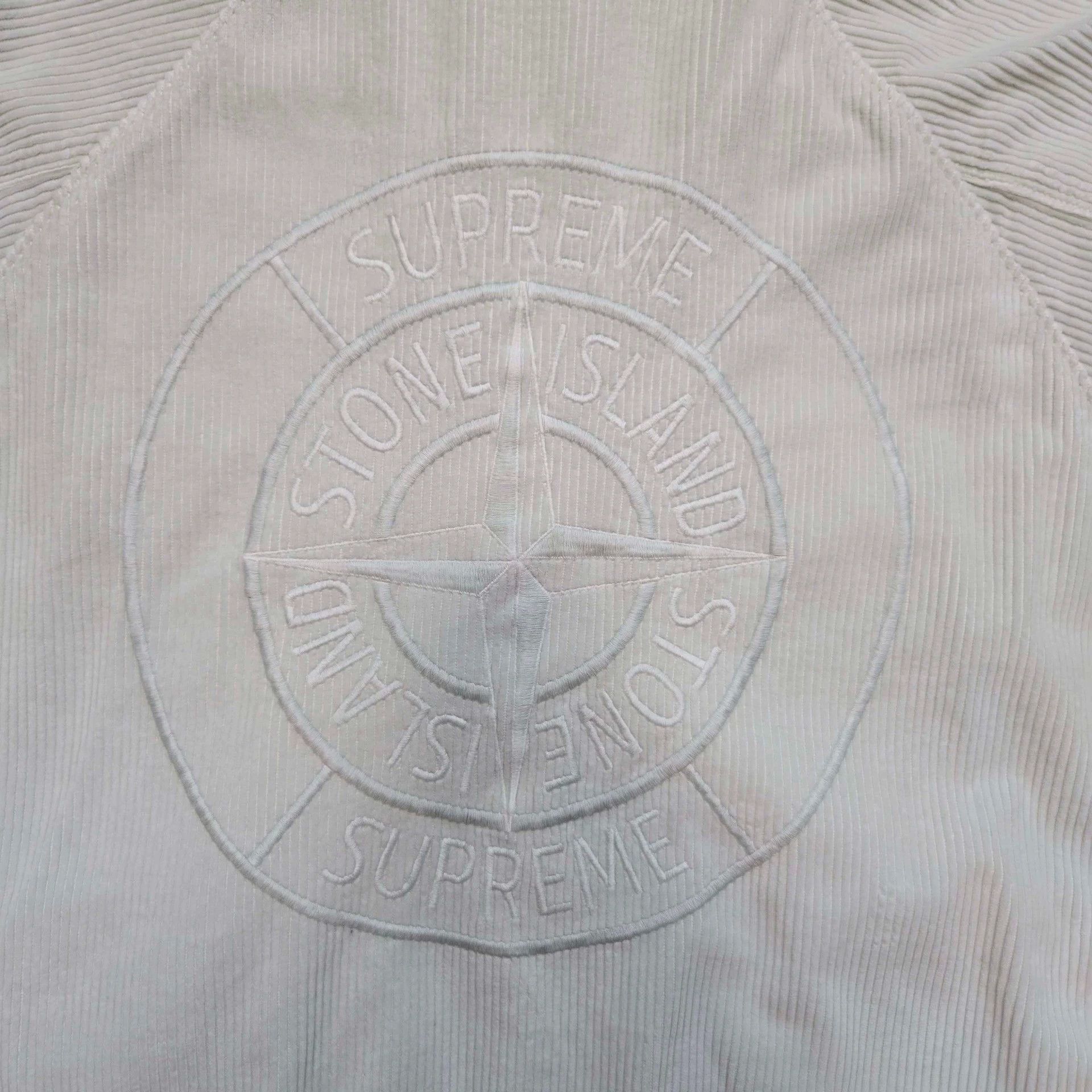Stone Island stone island x supreme corduroy hooded jacket Size US L / EU 52-54 / 3 - 6 Thumbnail