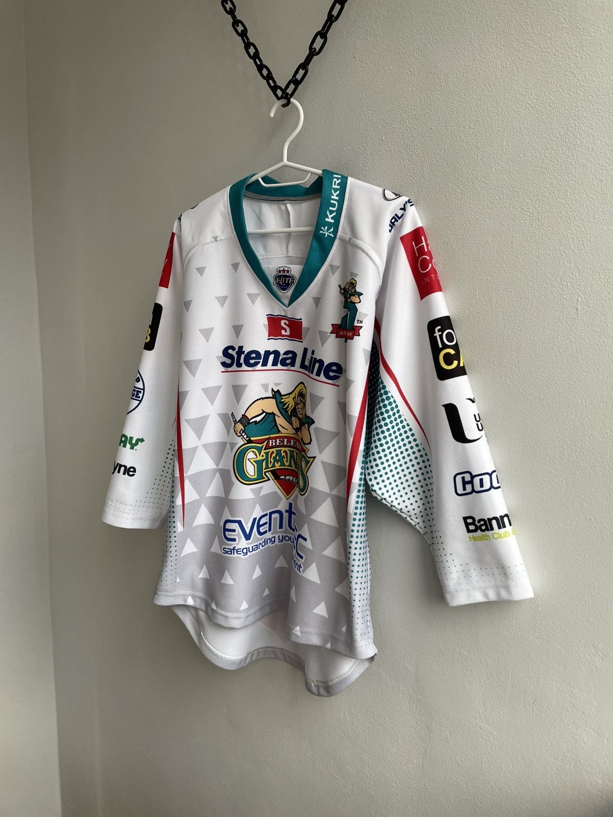 NHL Belfast Ireland Giants Kukri Hockey Jersey Shirt Size XS Size US XS / EU 42 / 0 - 2 Thumbnail