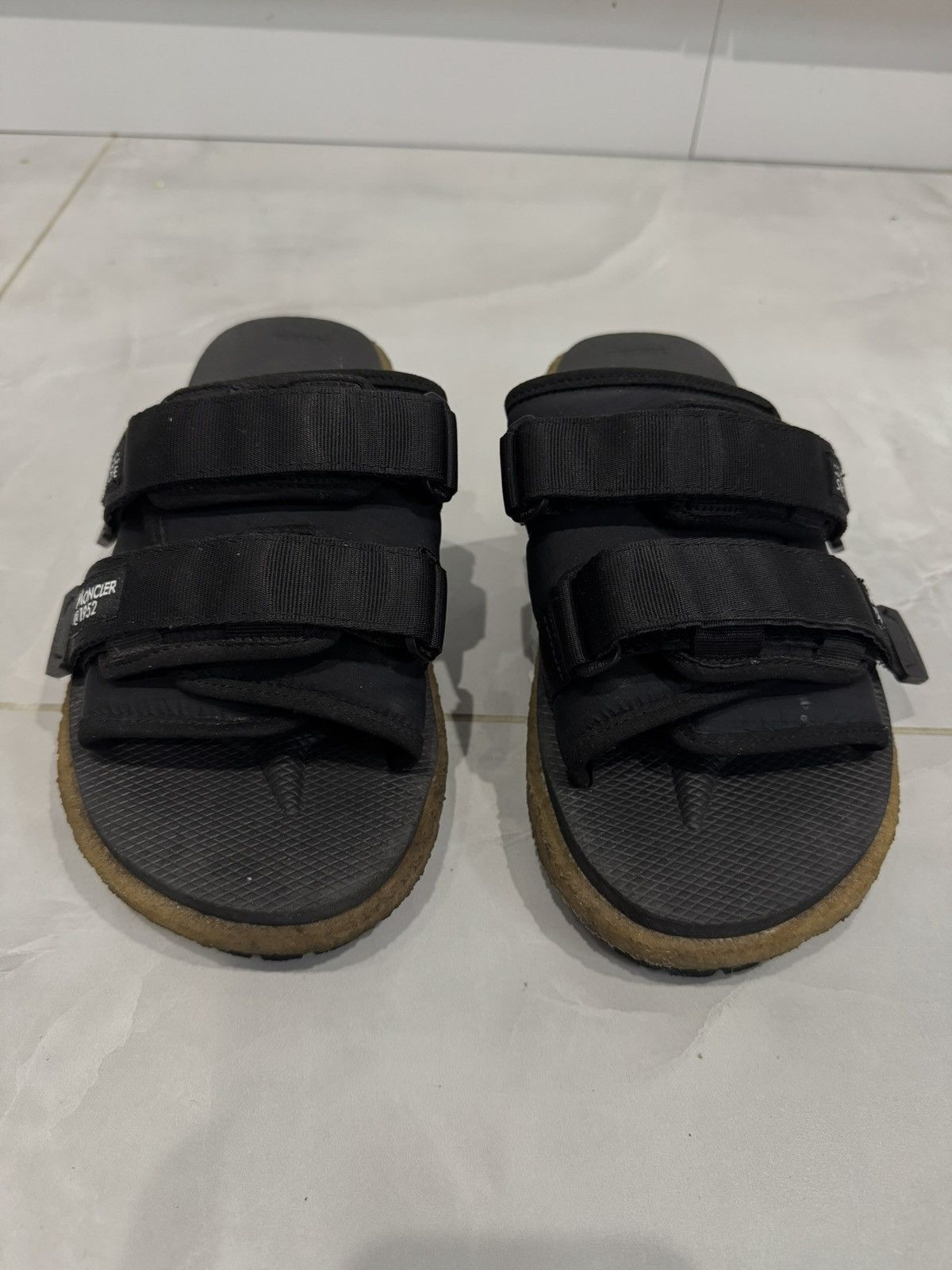Moncler × Suicoke × Vibram Moncler Suicoke 1952 Moto Mountain Sandals Size US 7 / EU 40 - 2 Thumbnail