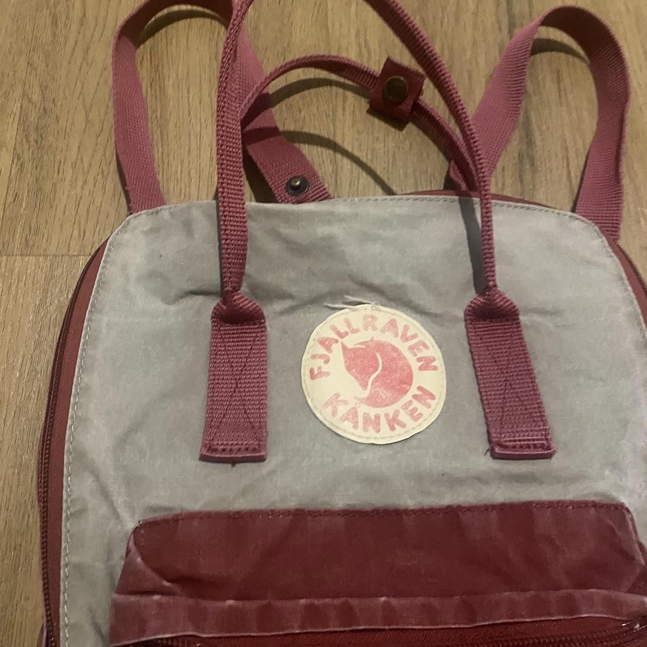 Fjallraven Vintage 90s y2k 2000s washed Burgundy and grey Size US S / EU 44-46 / 1 - 2 Thumbnail