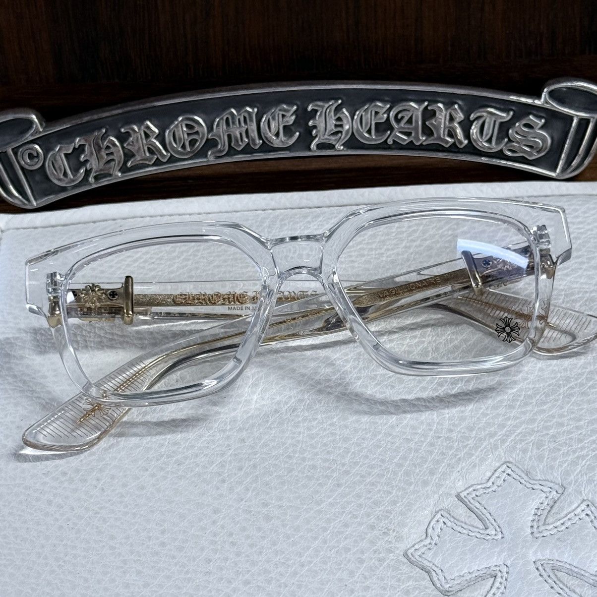 Chrome Hearts Chrome Hearts Vagillionaire II Glasses Size ONE SIZE - 1 Thumbnail