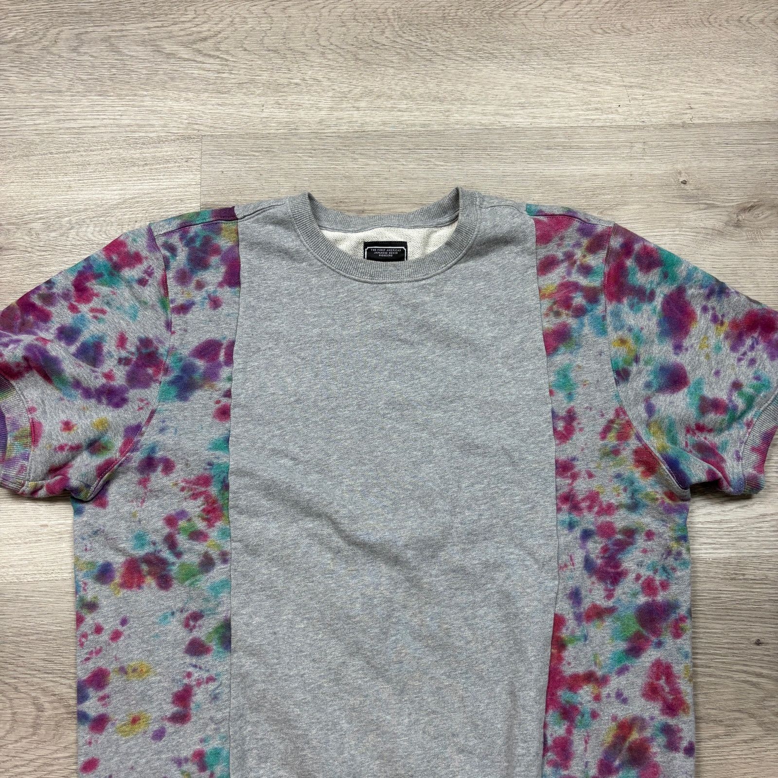 Prps PRPS Nixa Watercolor Short Sleeve Sweatshirt Men's Large Size US L / EU 52-54 / 3 - 2 Thumbnail