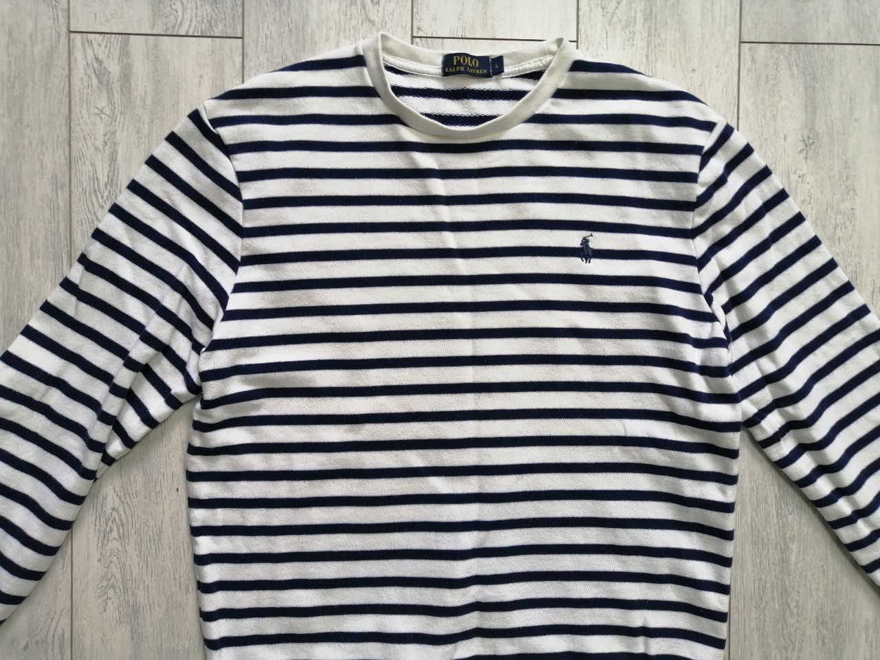 Polo Ralph Lauren Ralph Lauren Striped Polo Sweater Size L Size US L / EU 52-54 / 3 - 2 Thumbnail