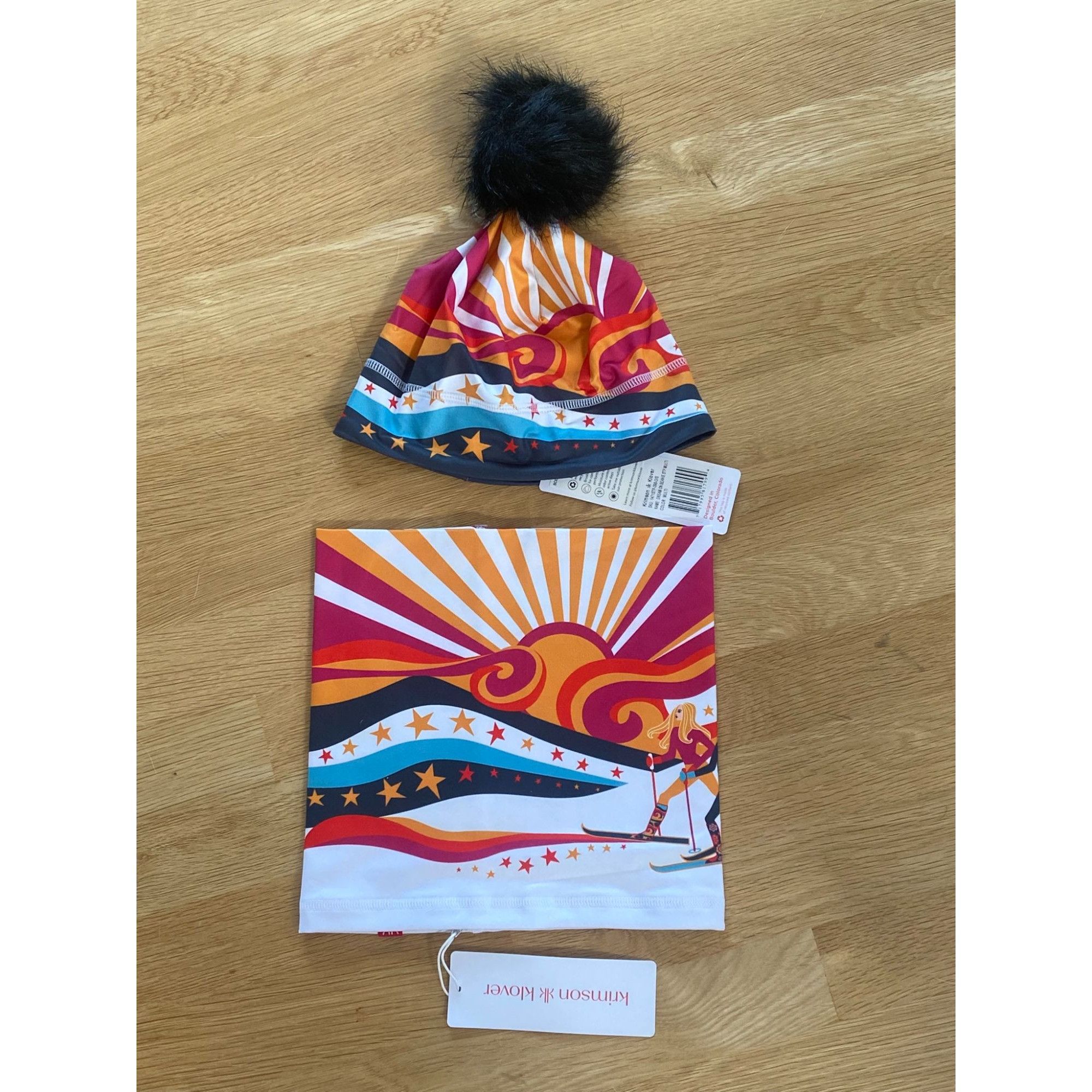 Other NWT Krimson Klover Neck GAITER Dream On in Multi Apres Ski Size ONE SIZE - 6 Thumbnail