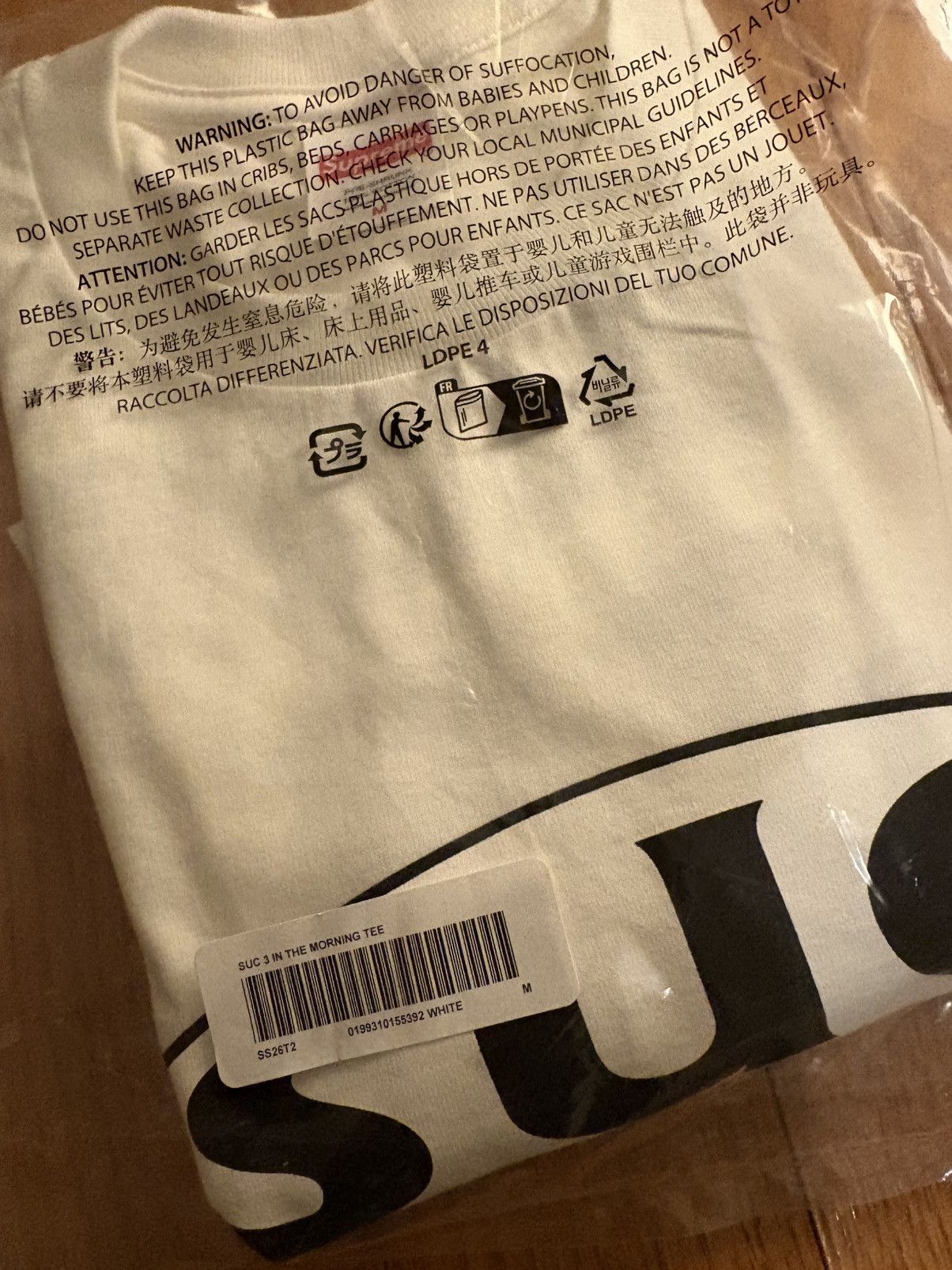 Supreme Supreme/DJ Screw SUC Tee Size US M / EU 48-50 / 2 - 5 Thumbnail