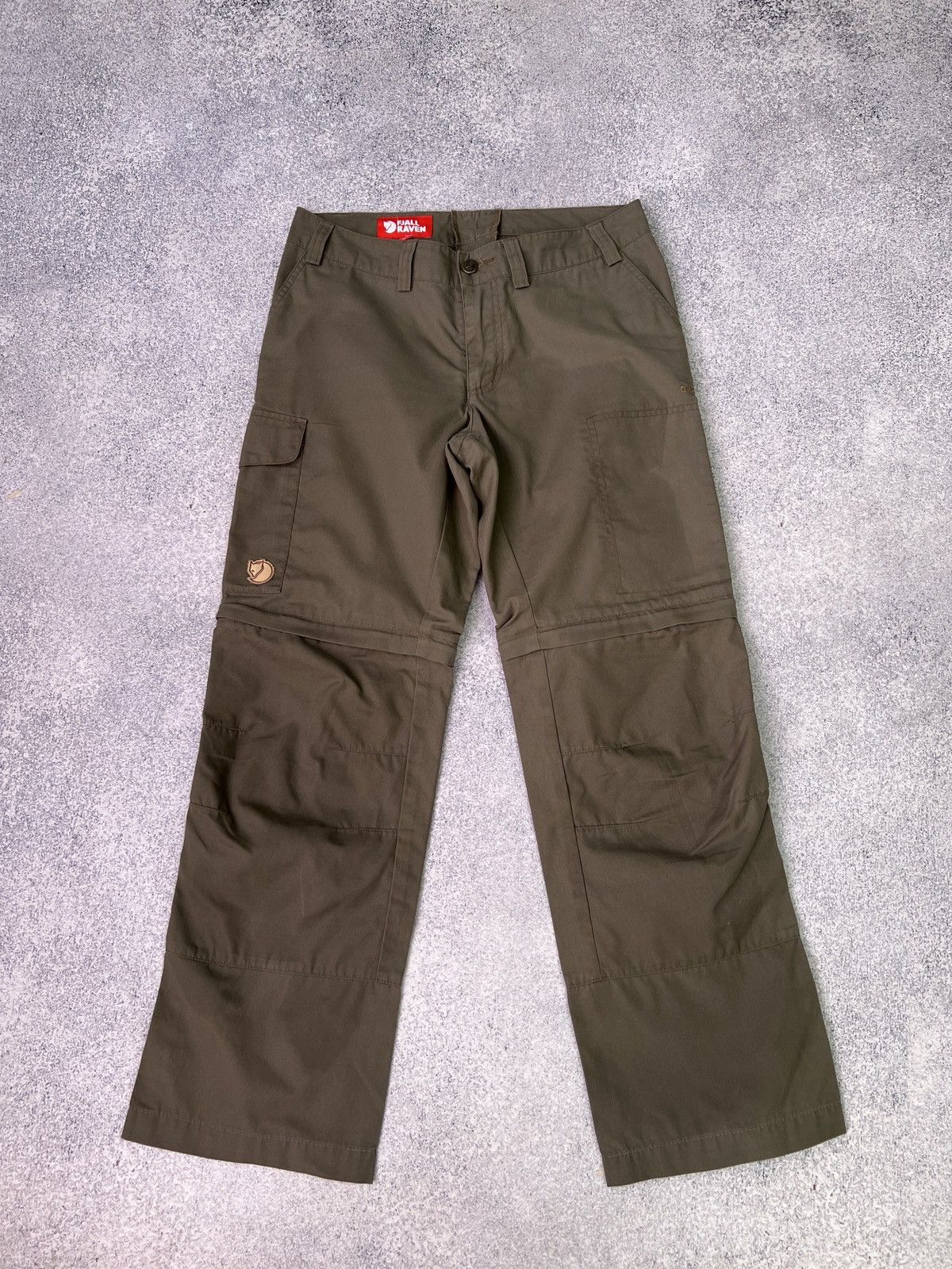 Fjallraven × Vintage Vintage Fjallraven Outdoor khaki G-1000 Pants Size US 31 - 2 Thumbnail