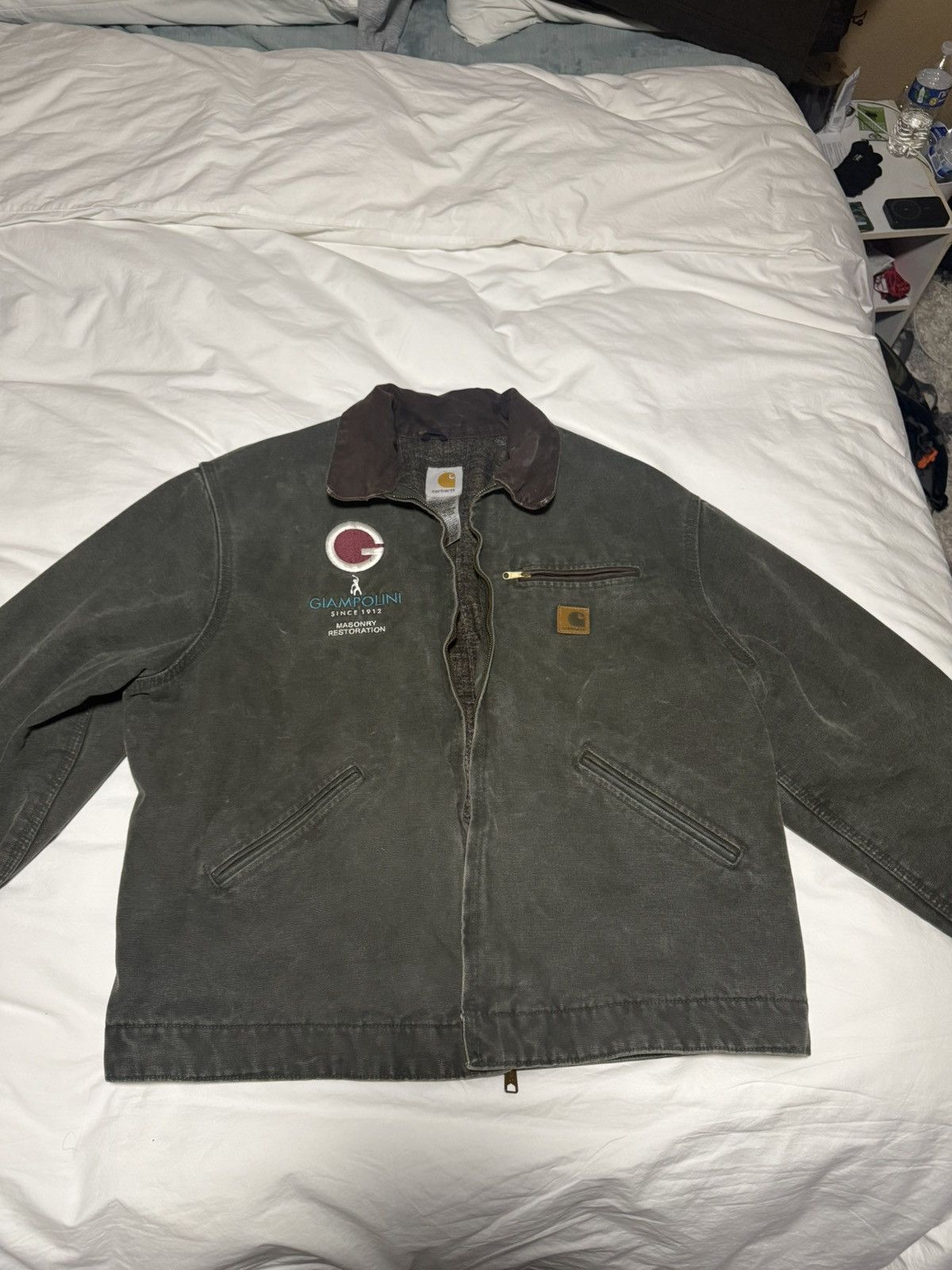 Vintage Carhartt Detroit jacket j97 mos