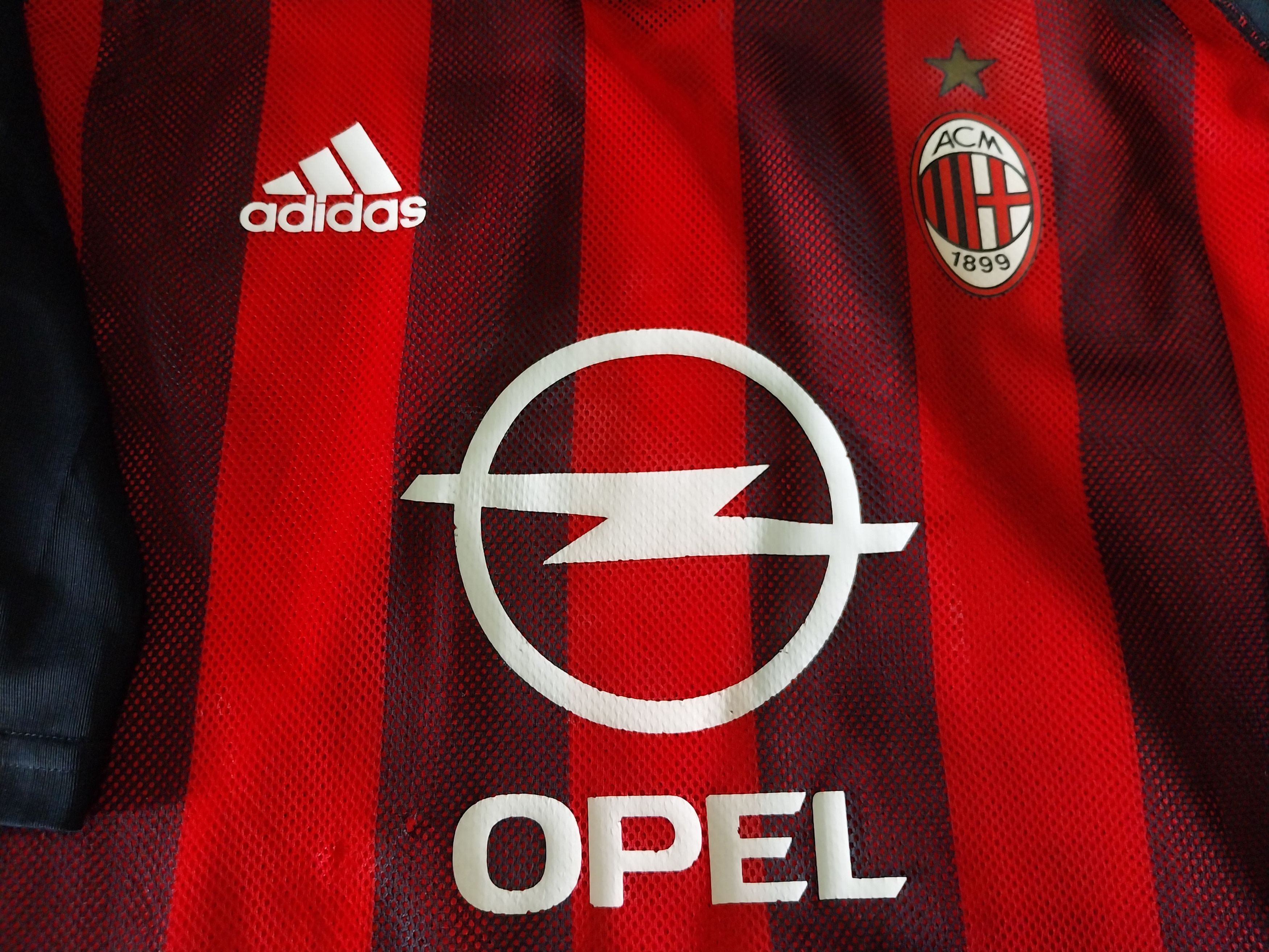 Adidas Ac milan player issue 2002 inzaghi jersey football Size US L / EU 52-54 / 3 - 7 Thumbnail