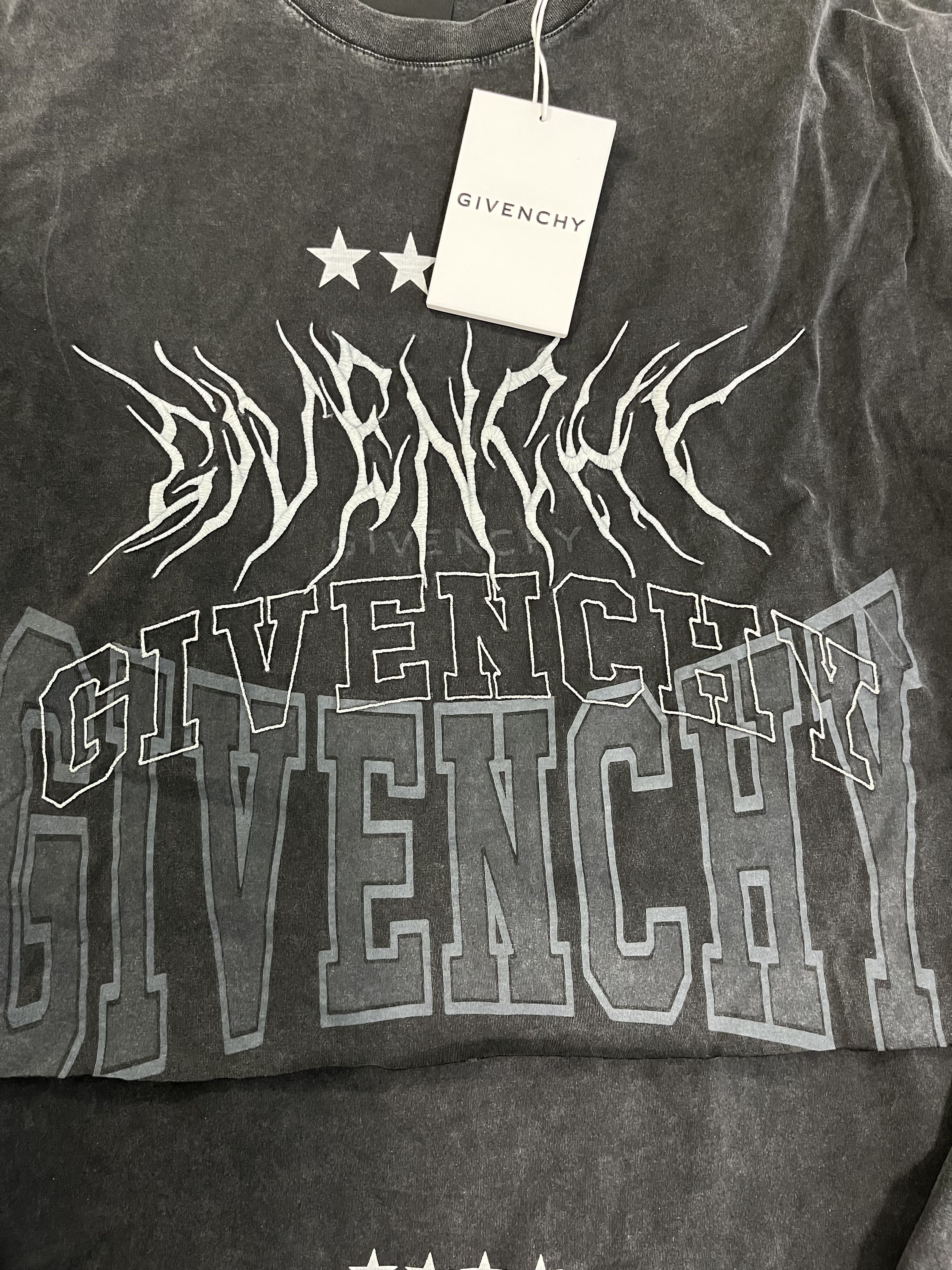 Alyx × Givenchy × MMW Givenchy Multi Layer Shirt Gray Size US S / EU 44-46 / 1 - 12 Thumbnail