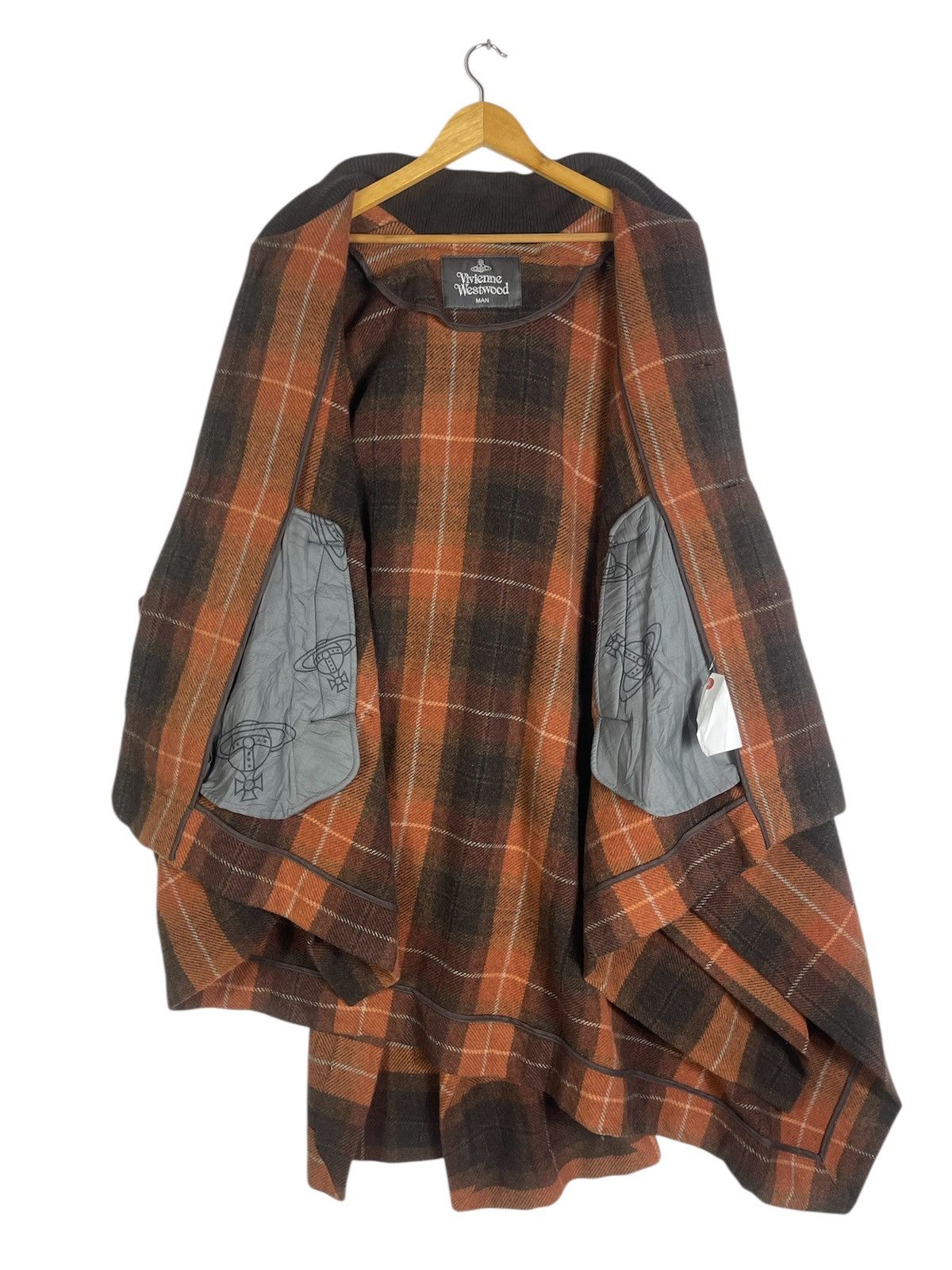 Vivienne Westwood Vivienne Westwood MAN 2-Way Convertible Cape Poncho Jacket Size US XL / EU 56 / 4 - 7 Thumbnail