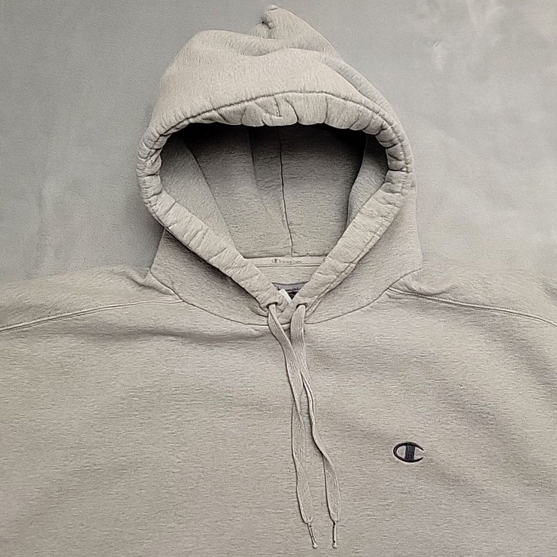 Champion Champion Hoodie Men XXXL Gray Eco Fleece Pullover Athletic Streetwear Workwear Size US XL / EU 56 / 4 - 3 Thumbnail