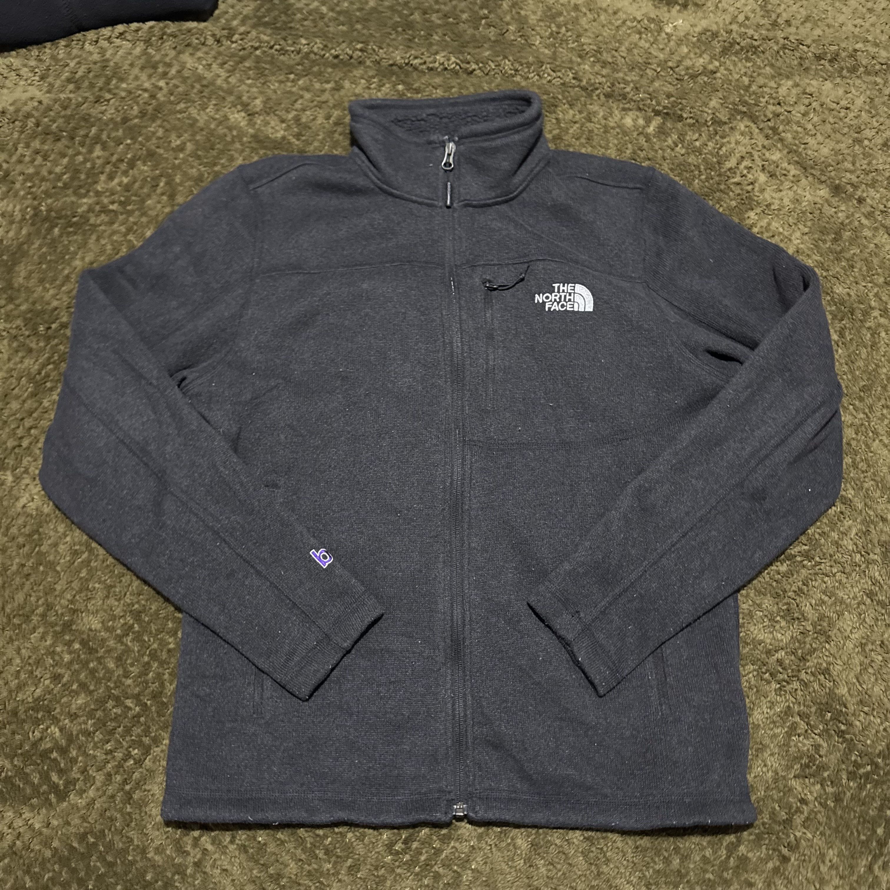 The North Face The North Face Fleece Mens Medium Grey Full Zip Vintage 90s Size US M / EU 48-50 / 2 - 1 Thumbnail