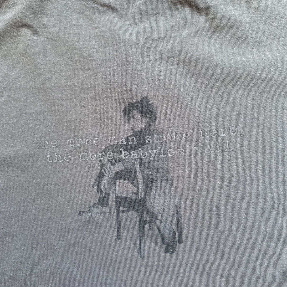 Bob Marley Vintage Y2K Bob Marley Distressed Tee Size US L / EU 52-54 / 3 - 6 Thumbnail