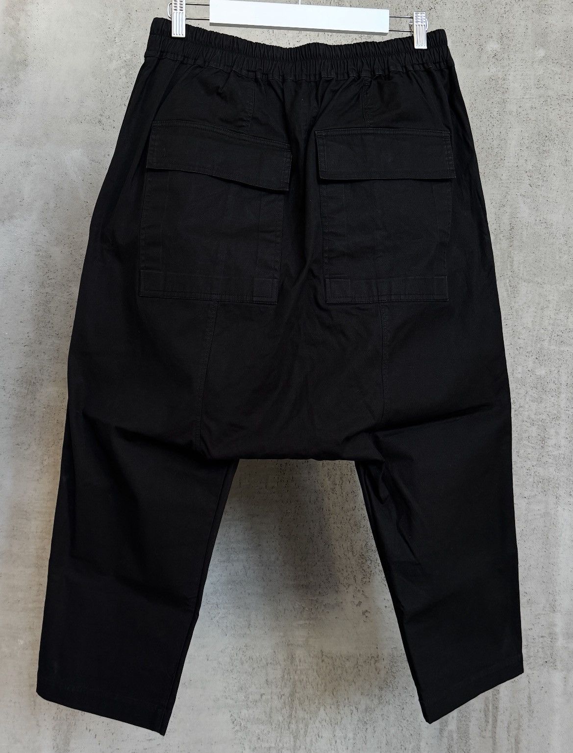 Rick Owens Rick Owens Drawstring Cropped Trousers TECUATL SS20 Size US 33 - 4 Thumbnail