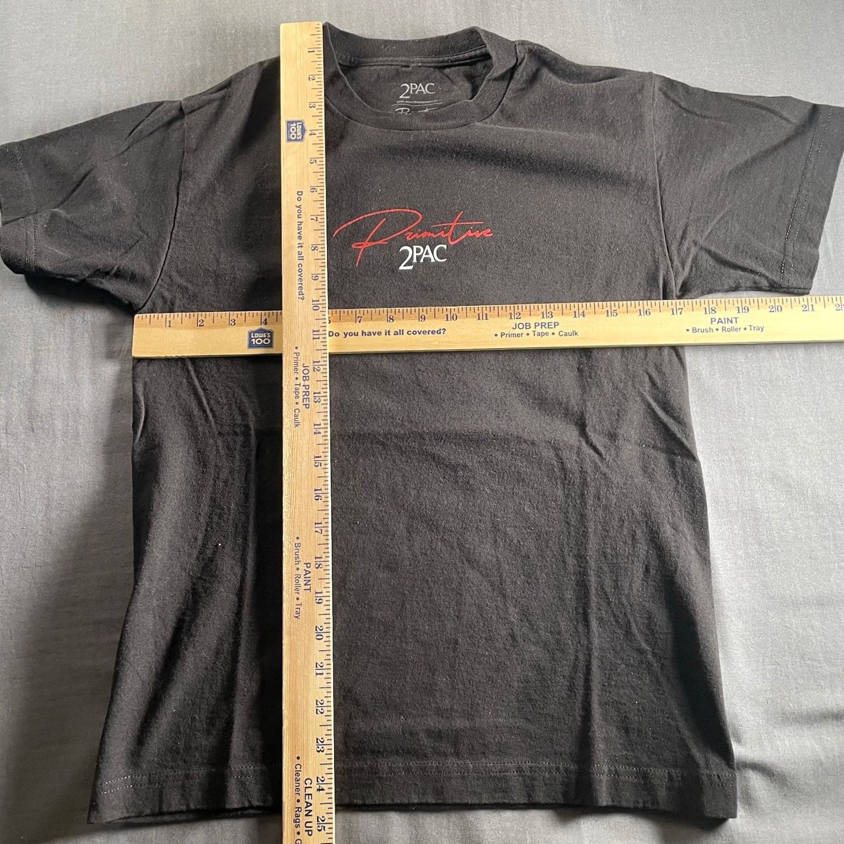 Vintage Tupac Shirt Men’s Small Primitive Skateboards The Depths Of Solitude Rap Tee Shirt Men S Black S Boys Mens Womens Size US S / EU 44-46 / 1 - 7 Thumbnail