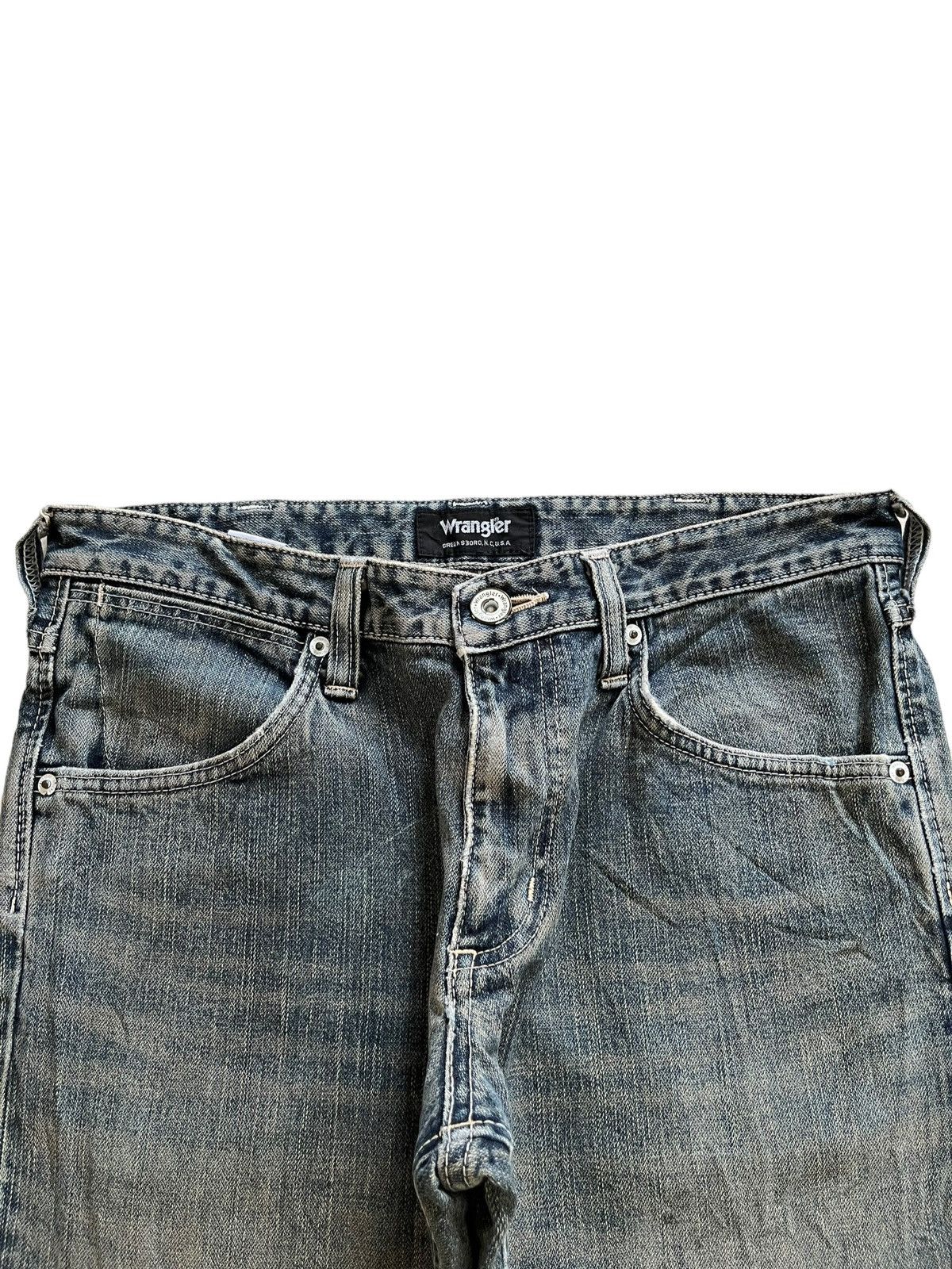 Wrangler Vintage Wrangler Flared Mud Wash Style Jeans Size US 31 - 4 Thumbnail