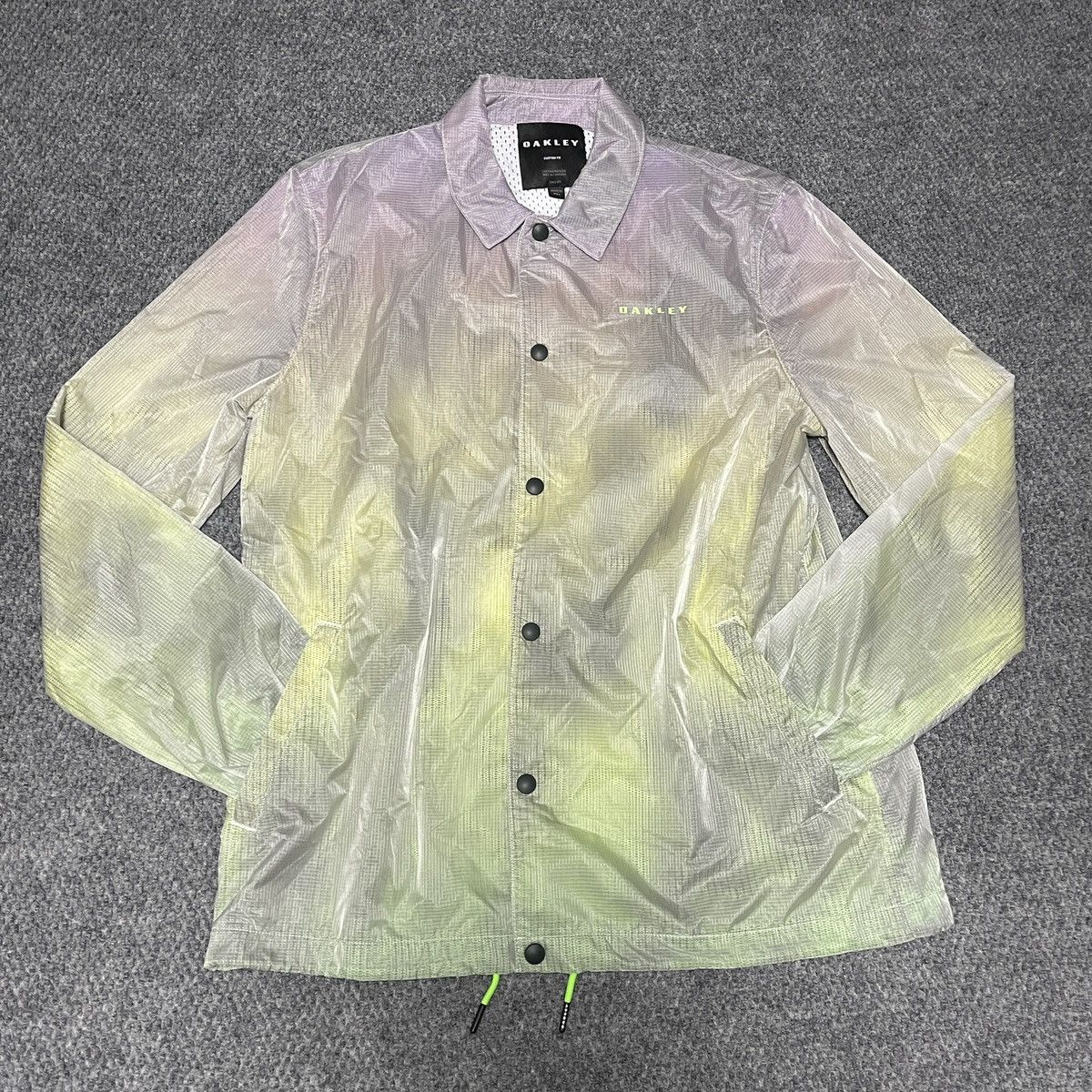 Oakley Oakley Y2K Translucent Gradient Techwear Jacket M gorpcore Size US M / EU 48-50 / 2 - 1 Thumbnail