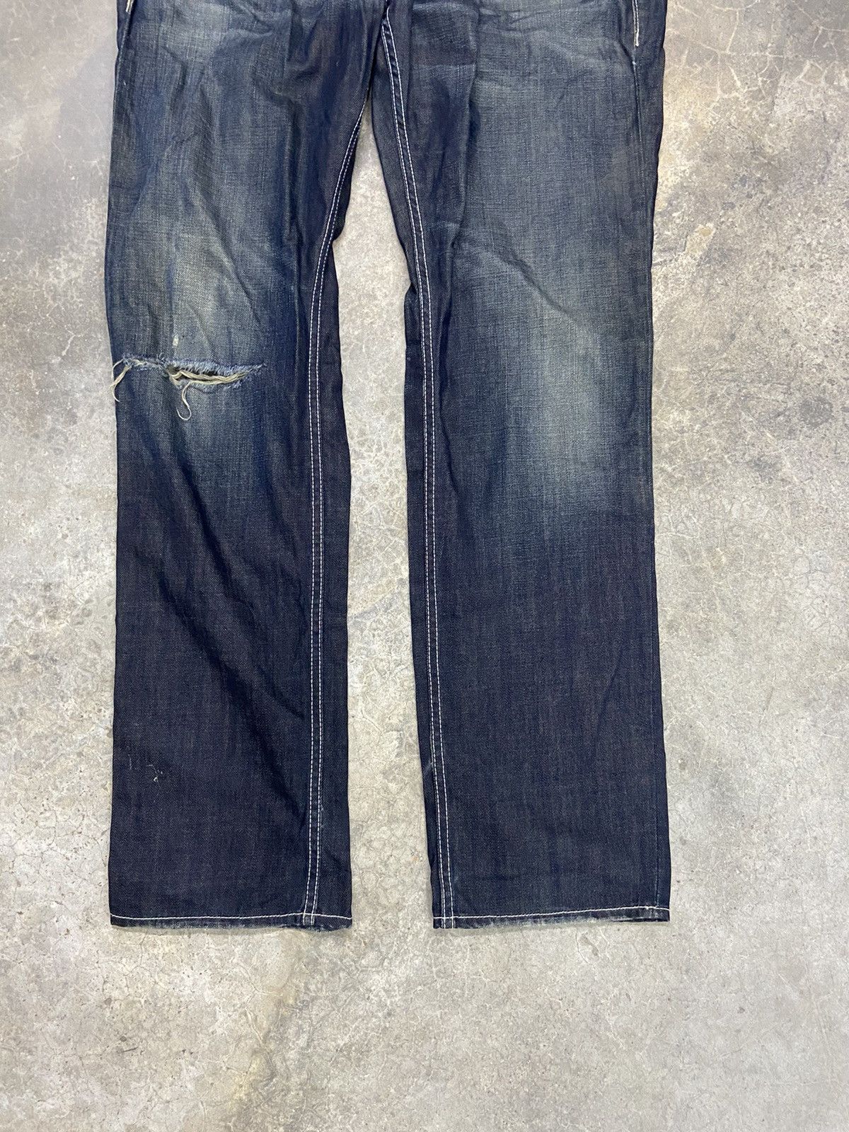 GAS Gas jeans Distressed beauty beast jeans Size US 38 / EU 54 - 4 Thumbnail
