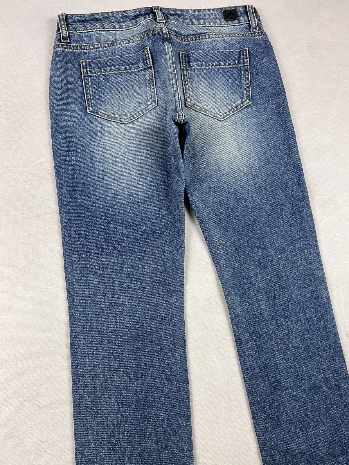 Alexander McQueen × Japanese Brand × Vintage Japanese Avant Garde Alexander McQueen Denim Classic Y2k Size US 26 / EU 42 - 4 Thumbnail