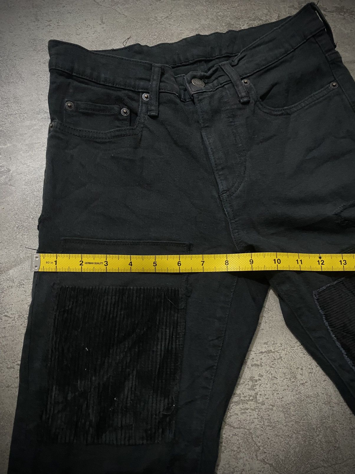 Hysteric Glamour Hysteric Glamour distressed patchwork jeans Size US 29 - 16 Thumbnail