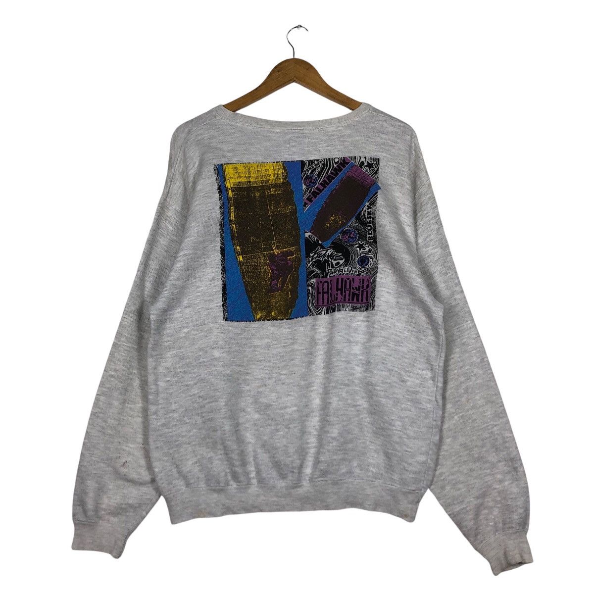 Japanese Brand Falhawk Japanese Brand Sweatshirt Streetwear Rare Size US M / EU 48-50 / 2 - 1 Thumbnail