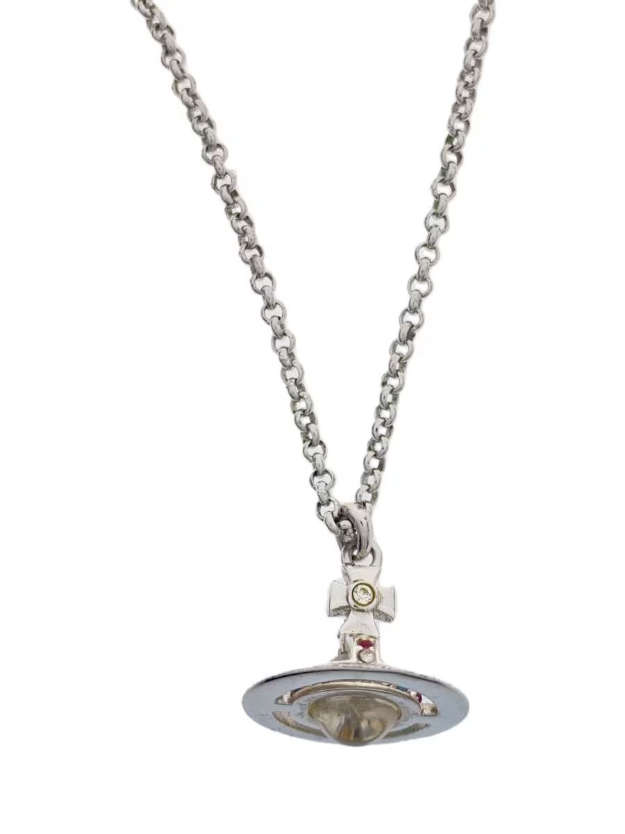 Vivienne Westwood 3D Crystal Orb Necklace Size ONE SIZE - 1 Thumbnail