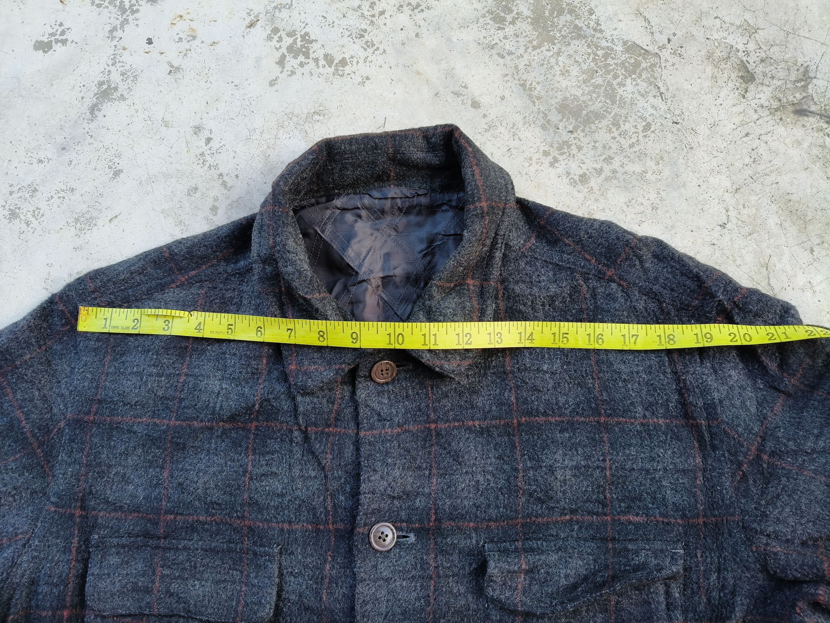 Japanese Brand Vintage Crocodile Wool Button Jacket Size US M / EU 48-50 / 2 - 16 Thumbnail