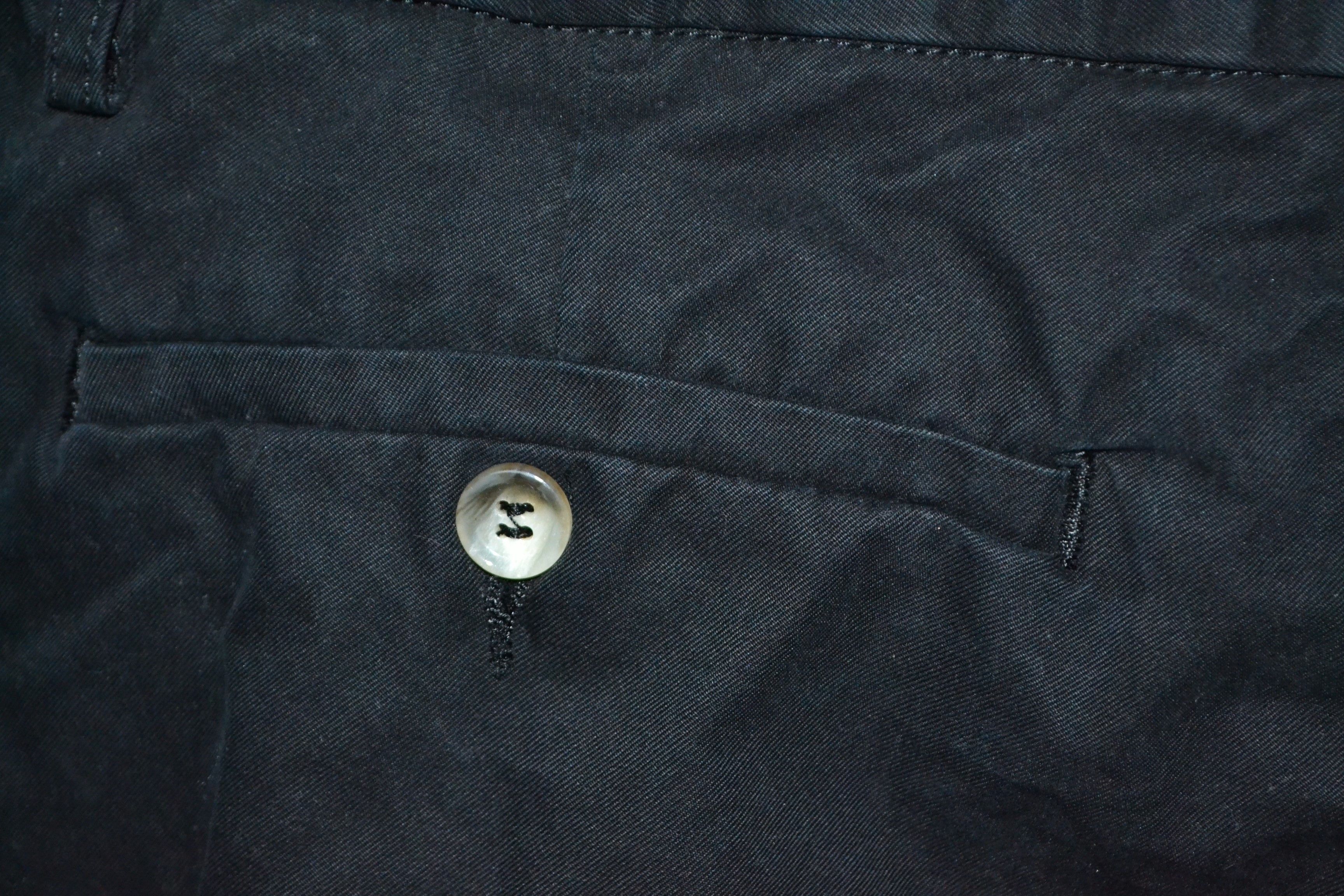 Acne Studios Acne Studios Guy Black 32 34 Cotton Pants Size US 32 / EU 48 - 12 Thumbnail