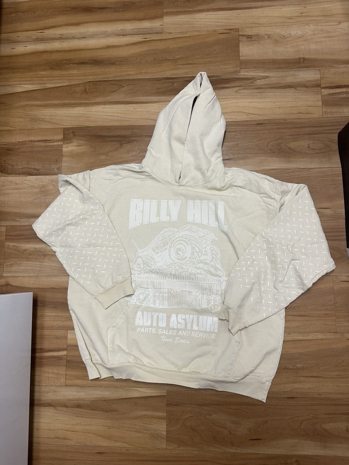 Billy Hill 2XL Billy Hill Auto Asylum Cream Hoodie Size US XXL / EU 58 / 5 - 1 Thumbnail